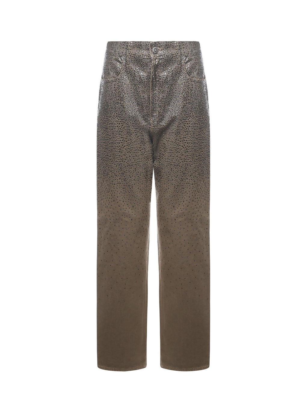 Оригінальна Pantaloni Con Swarovski Effetto Degradè Golden goose – боковий вид