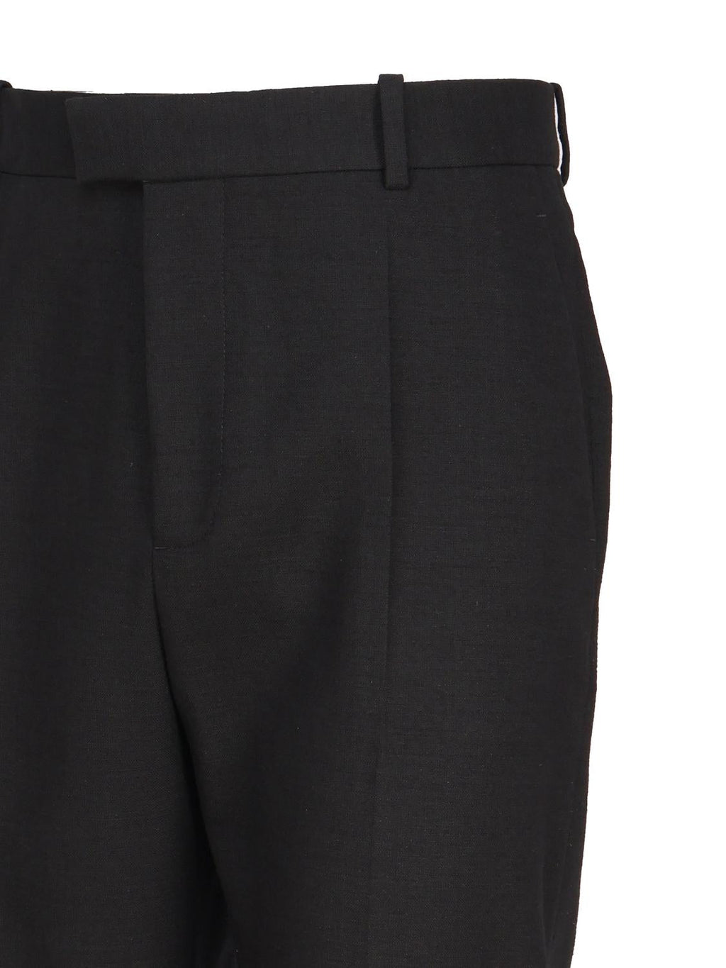 Pantaloni In Cotone Strutturato Bottega veneta – Гарантія оригінальності – вид ззаду