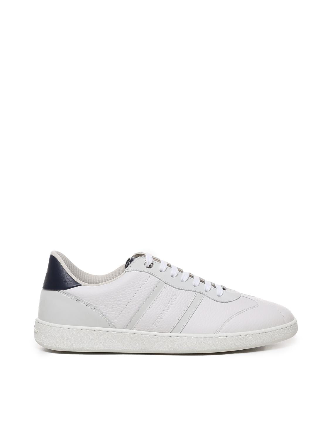 Sneakers Con Logo Goffrato Salvatore ferragamo оригінал – Купити в Україні – боковий вид