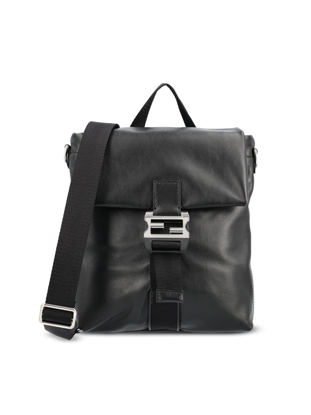 Оригінальна Zaino Buckle In Pelle Fendi – боковий вид