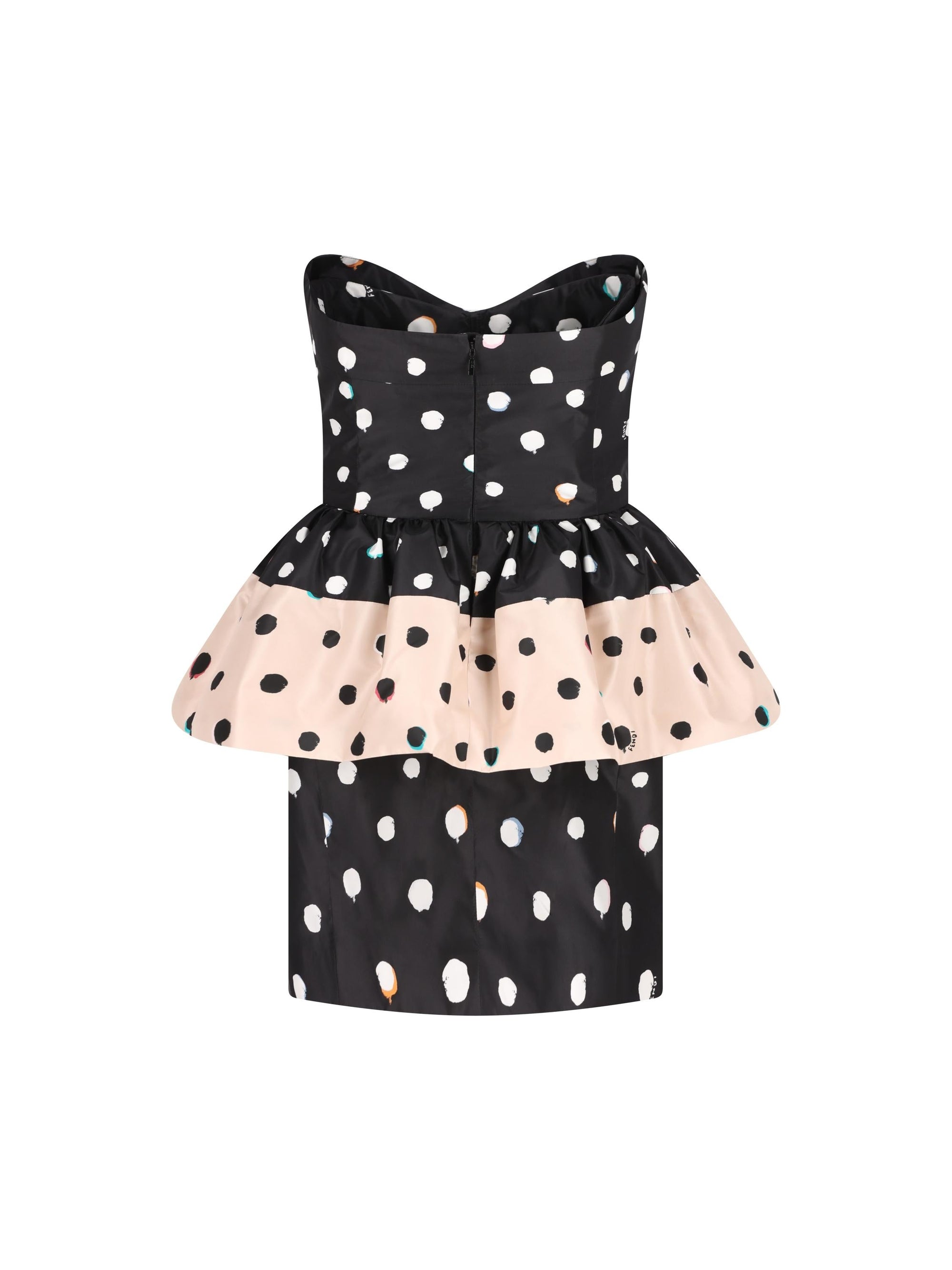 Silk Dress Fendi оригінал – Купити в Україні – вид ззаду