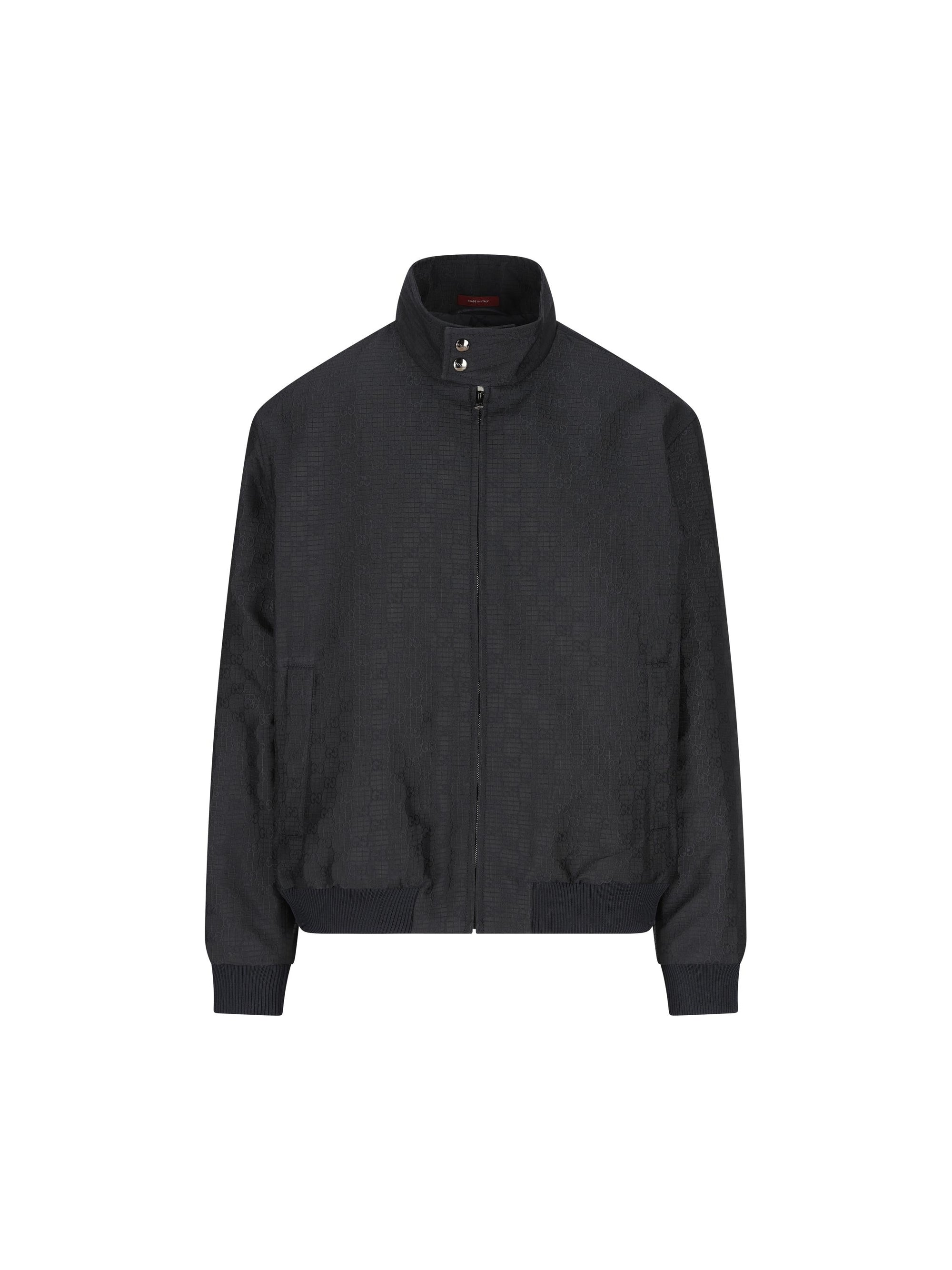 Gg Ripstop Jacket Gucci – Гарантія оригінальності – боковий вид