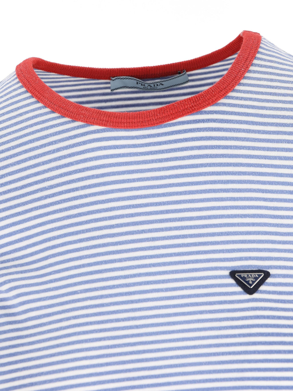 T Shirt In Cotone Prada оригінал – Купити в Україні – збільшений вид