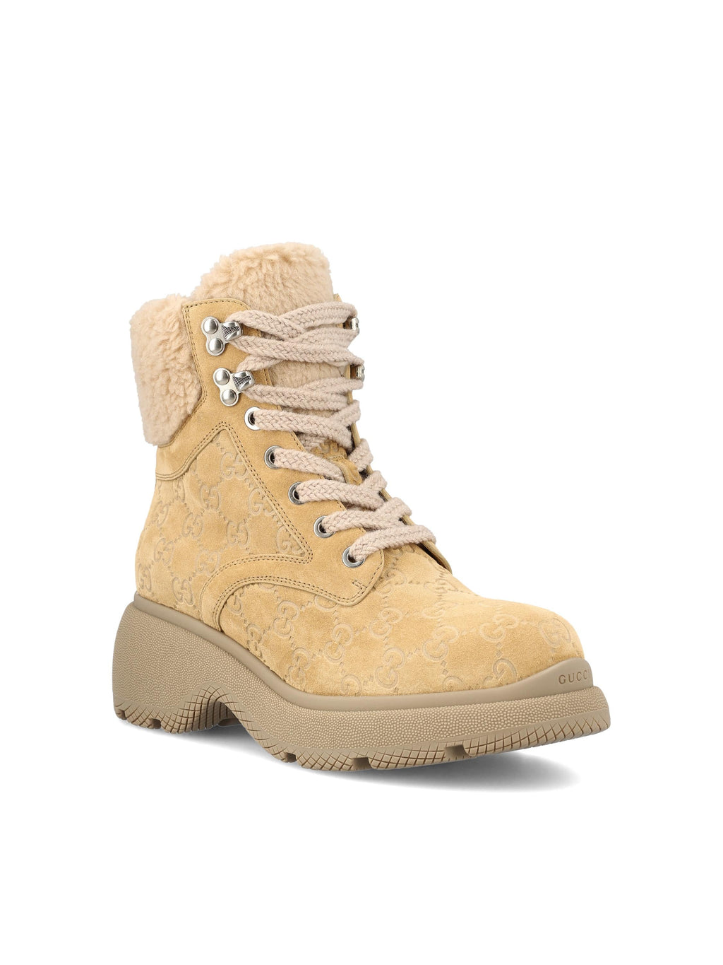Leather Ankle Boots Gucci – Гарантія оригінальності – вид ззаду