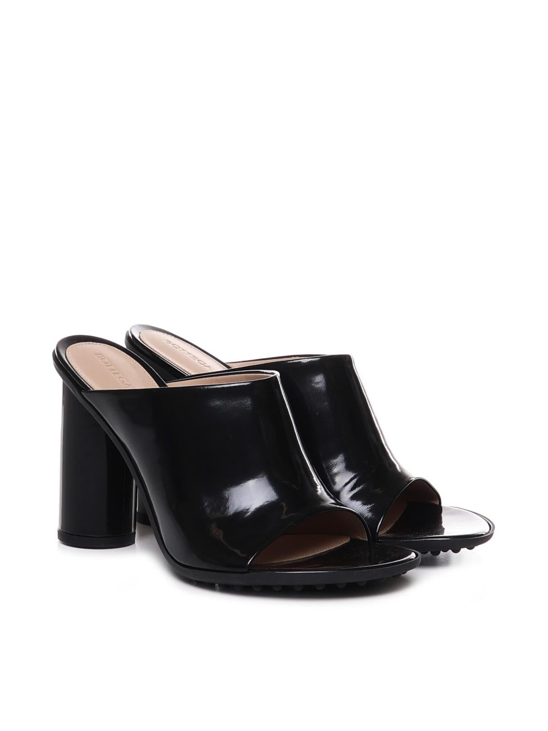 Mules Atomic Bottega veneta – Гарантія оригінальності – вид ззаду