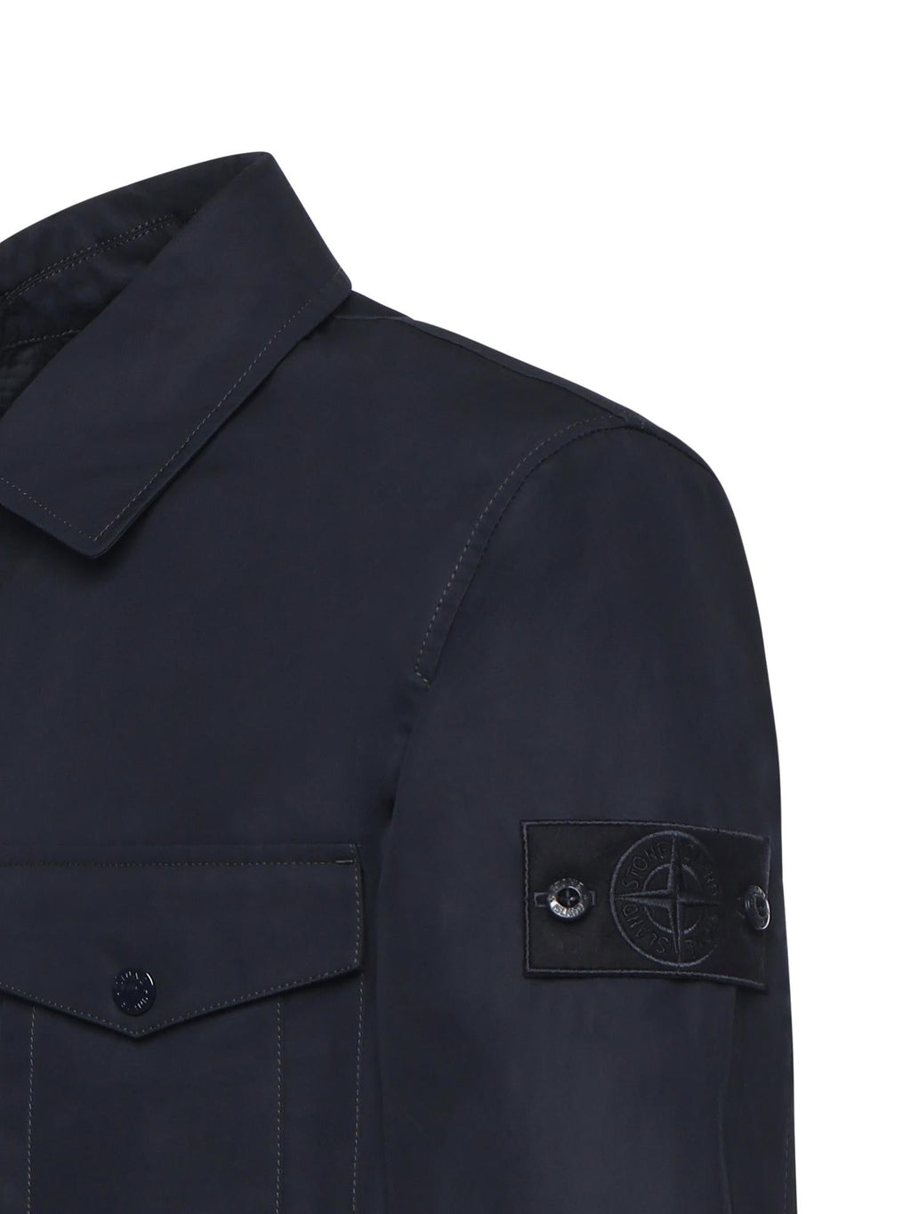 Overshirt In Cotone Stone island оригінал – Купити в Україні – вид ззаду