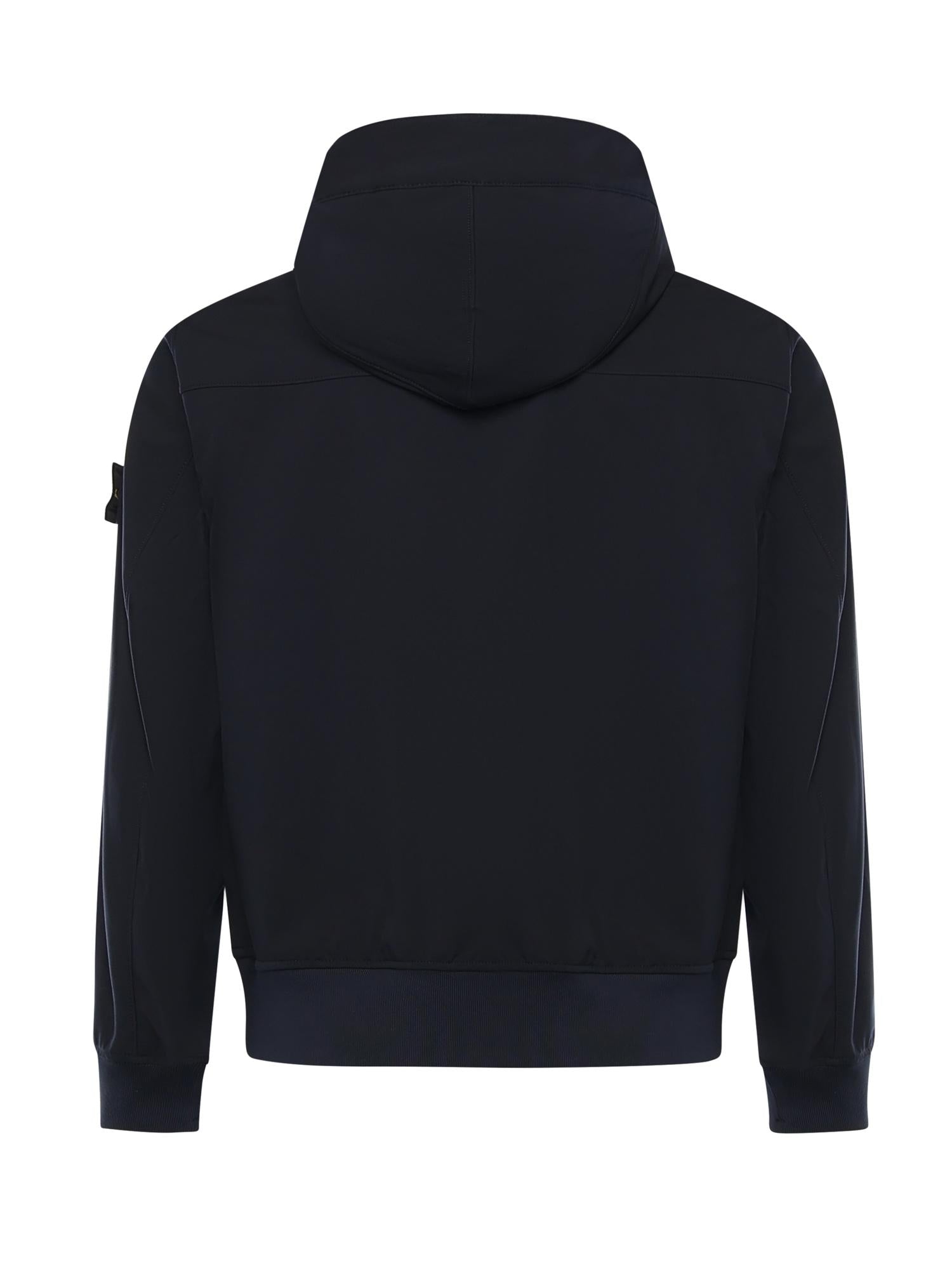 Оригінальна Giacca Antigoccia In Reps DI Nylon Con Logo Stone island – детальний вид
