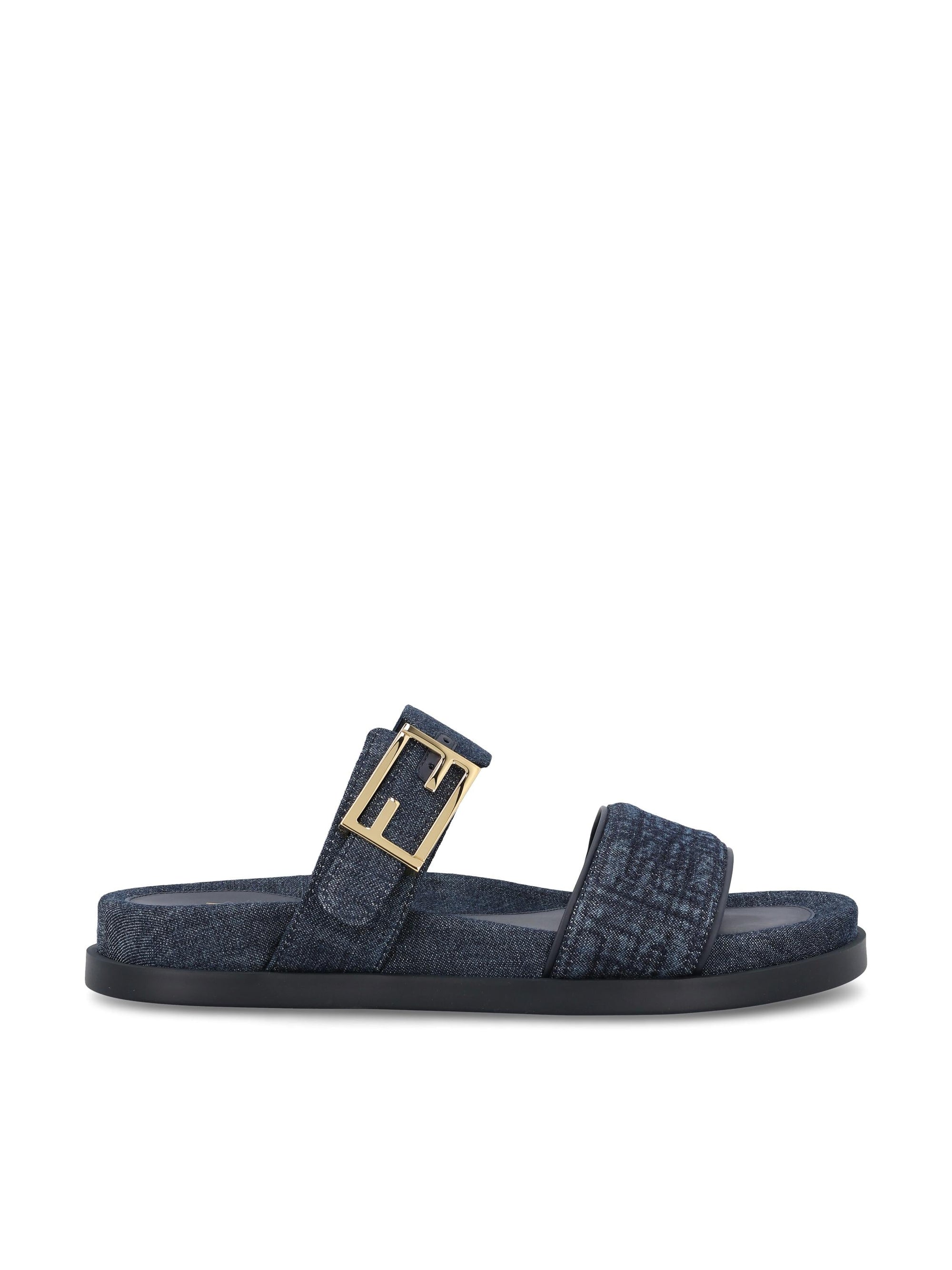 Slide Fendi Feel In Fabric Fendi оригінал – Купити в Україні – боковий вид