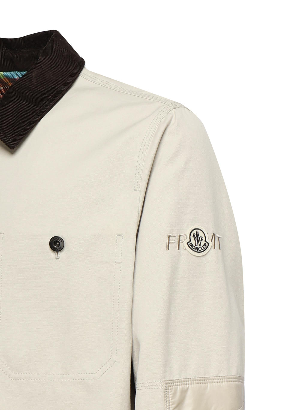 Giacca Camicia Geike X Frgmt Moncler – Гарантія оригінальності – вид ззаду