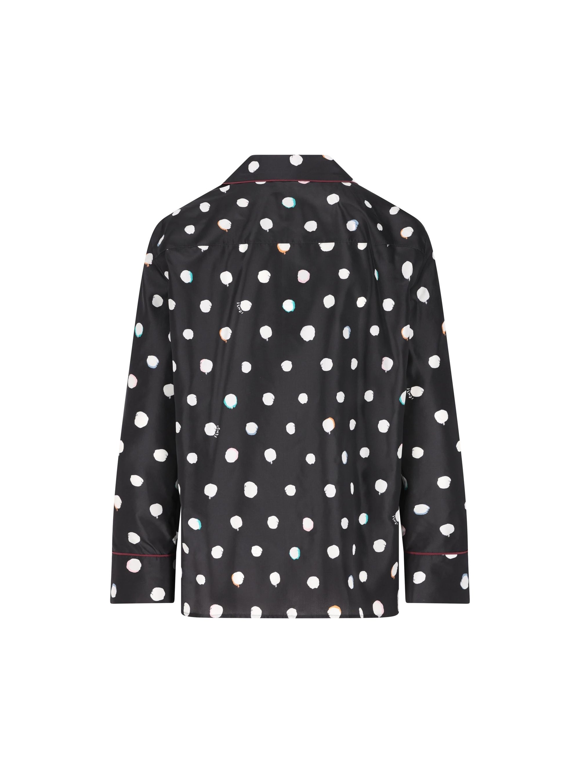 Camicia In Seta Fendi – Гарантія оригінальності – вид ззаду