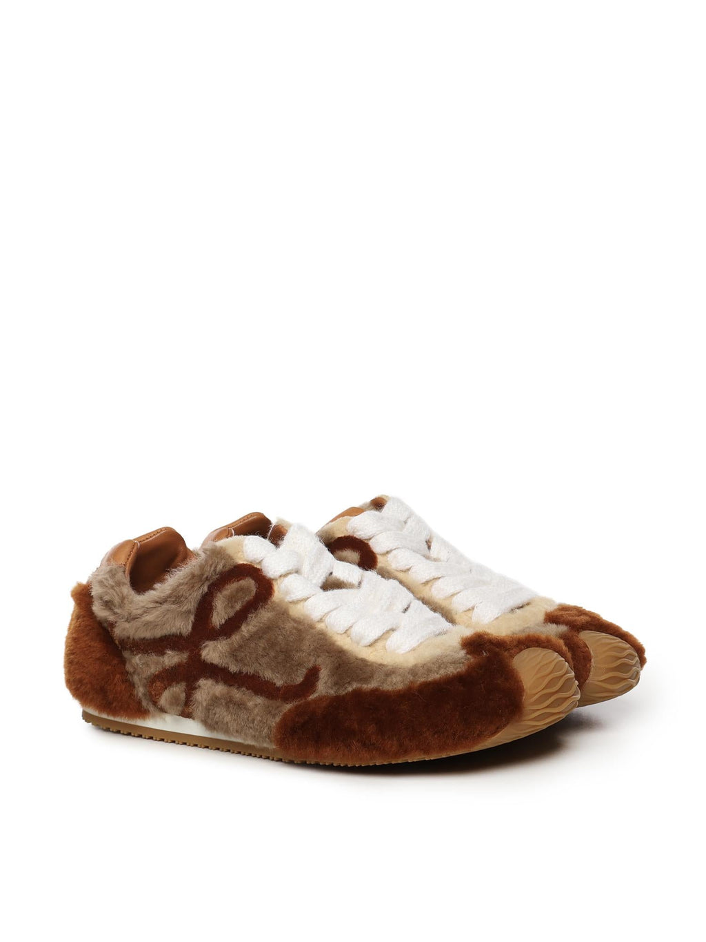 Оригінальна Sneaker Ballet Runner 2.0 In Shearling Loewe – вид ззаду