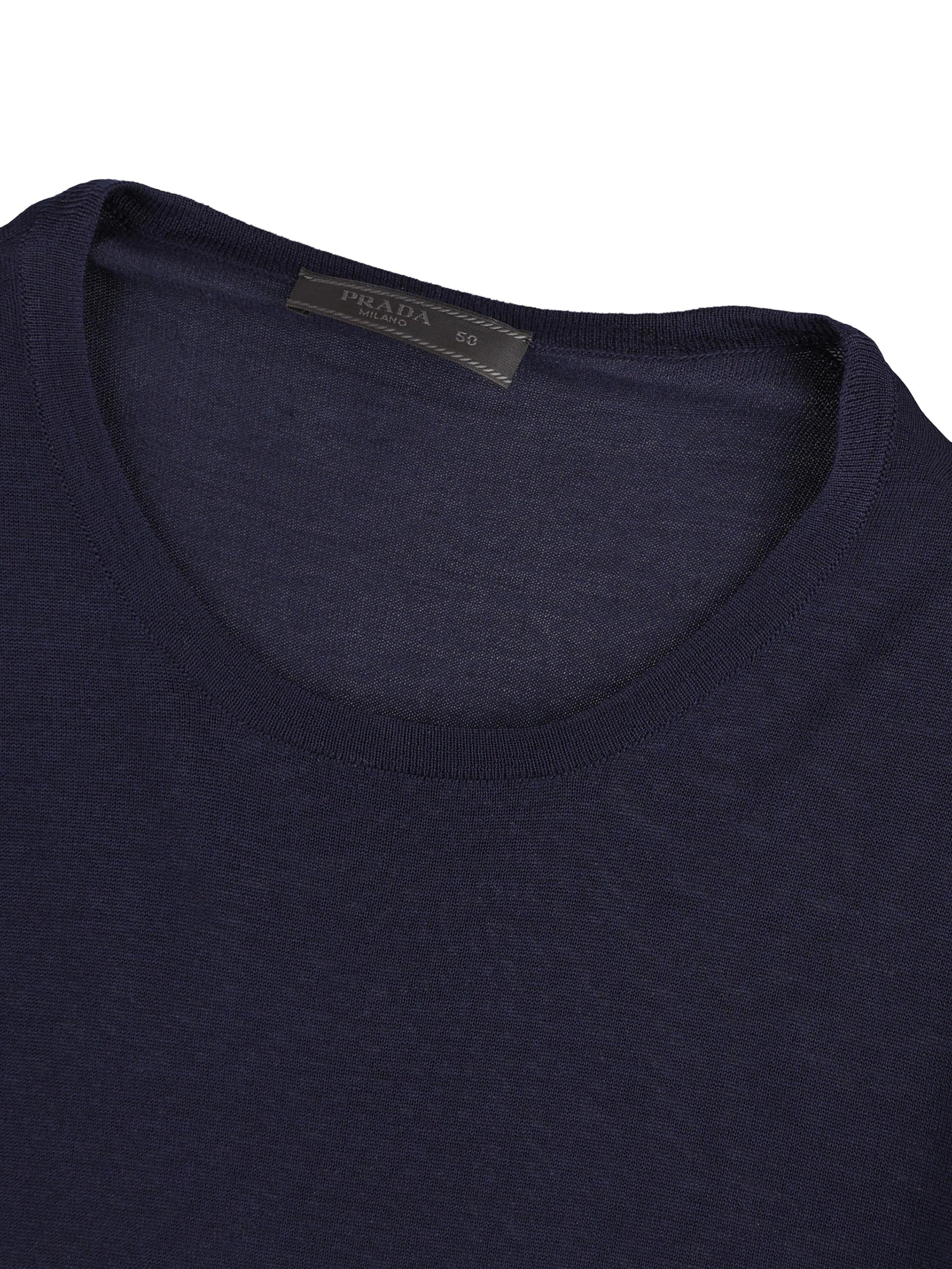 Оригінальна Maglia Girocollo In Lana Prada – збільшений вид
