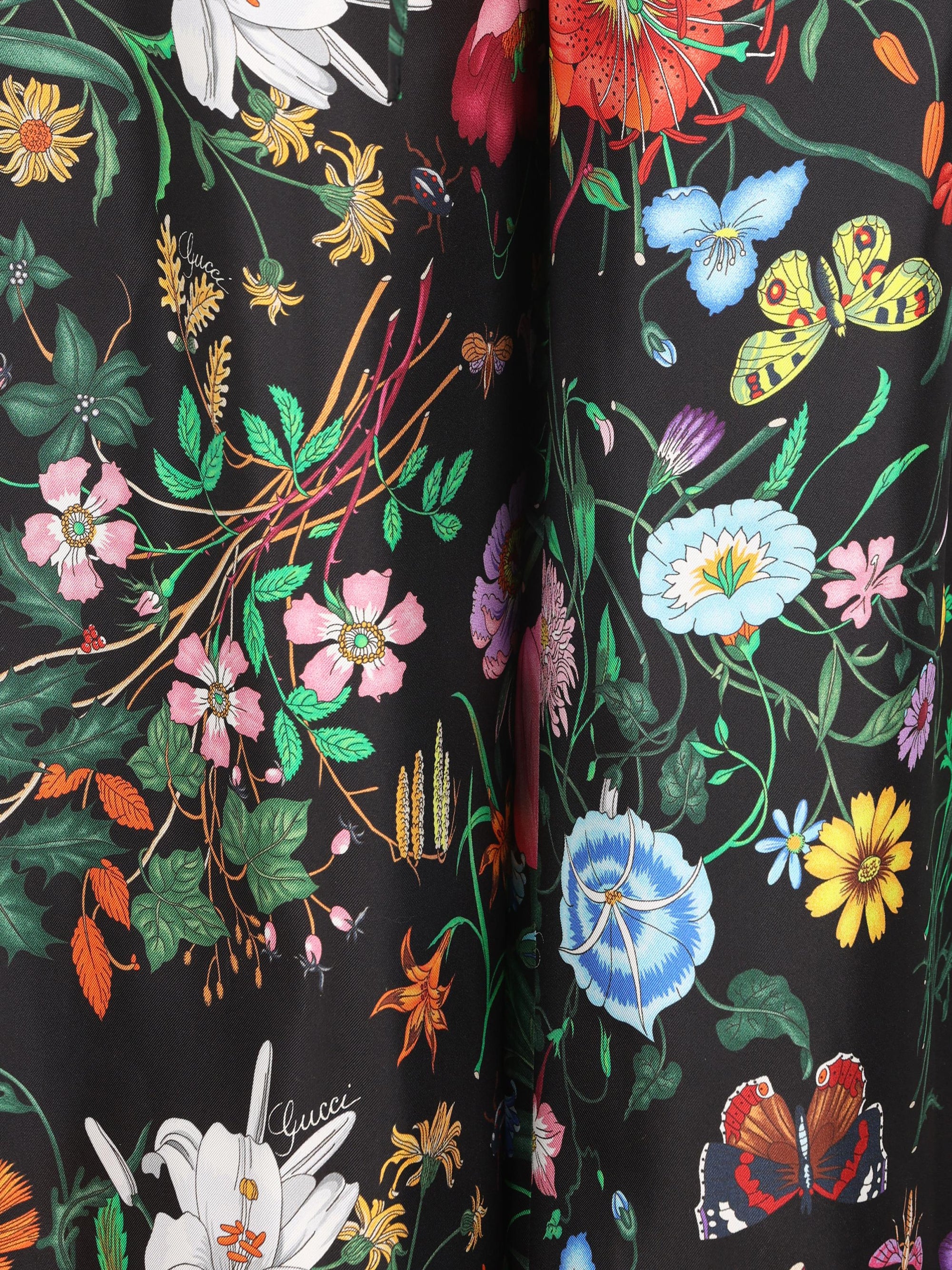 Оригінальна Silk Twill Trousers Gucci – детальний вид