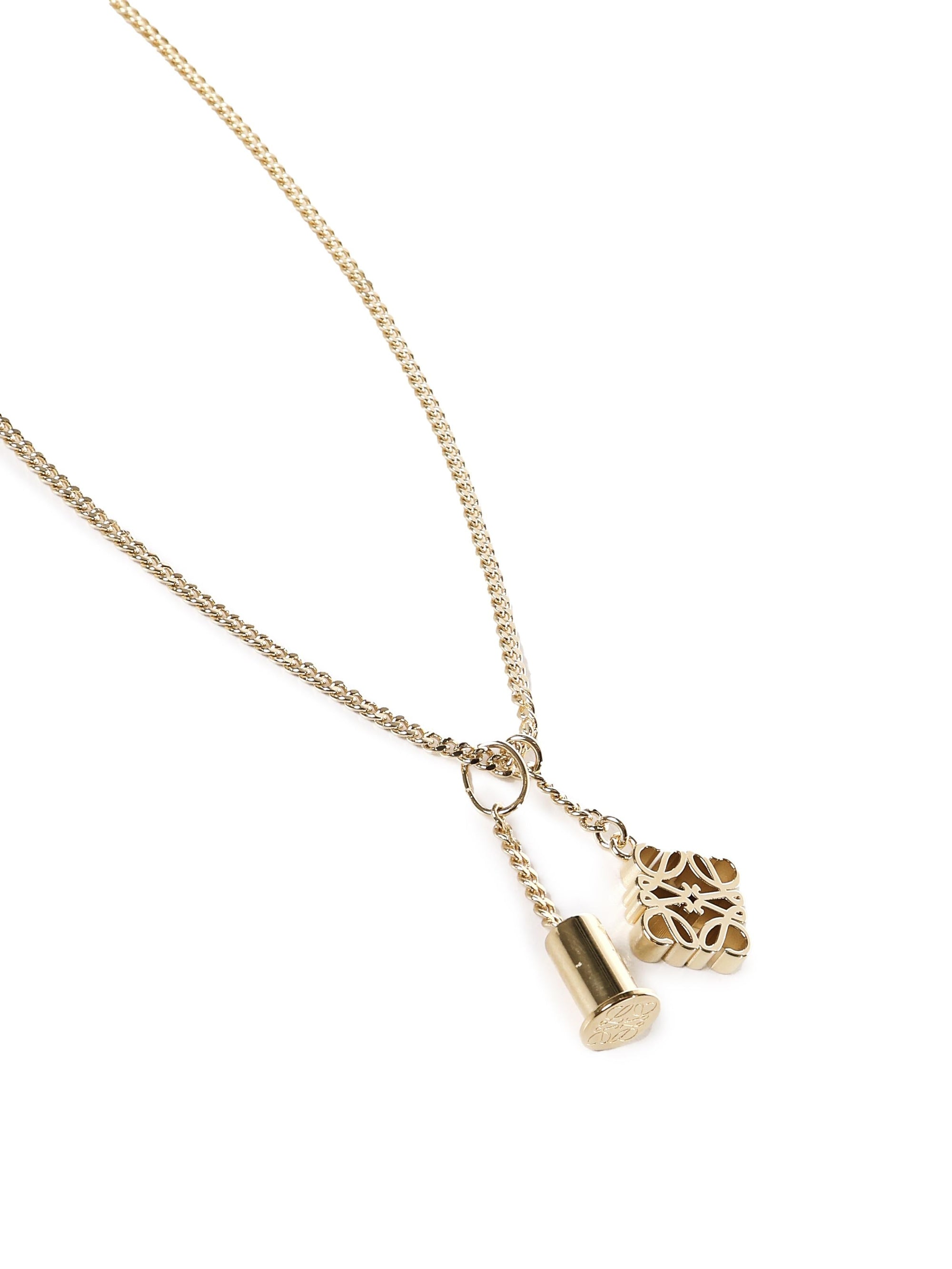 Collana Personalizzata Con Ciondolo Anagram Loewe оригінал – Купити в Україні – вид ззаду