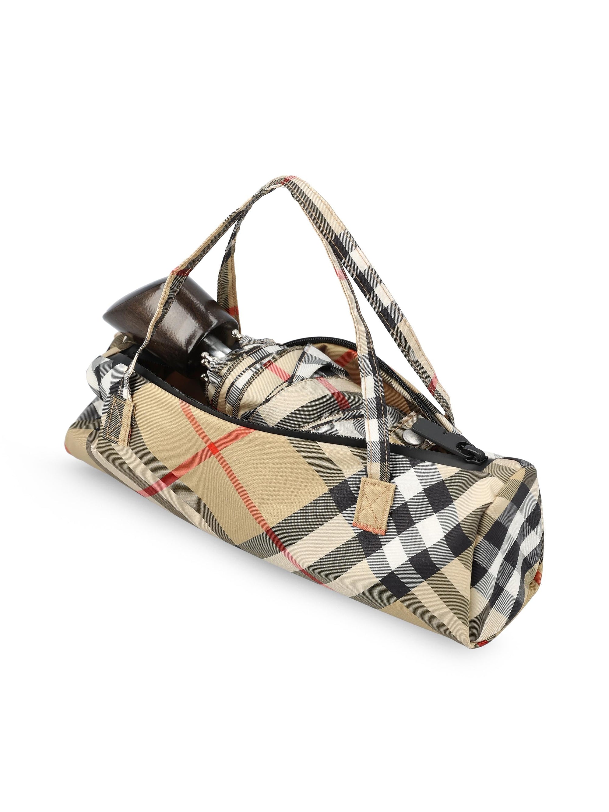 Ombrello Check Burberry – Гарантія оригінальності – вид ззаду