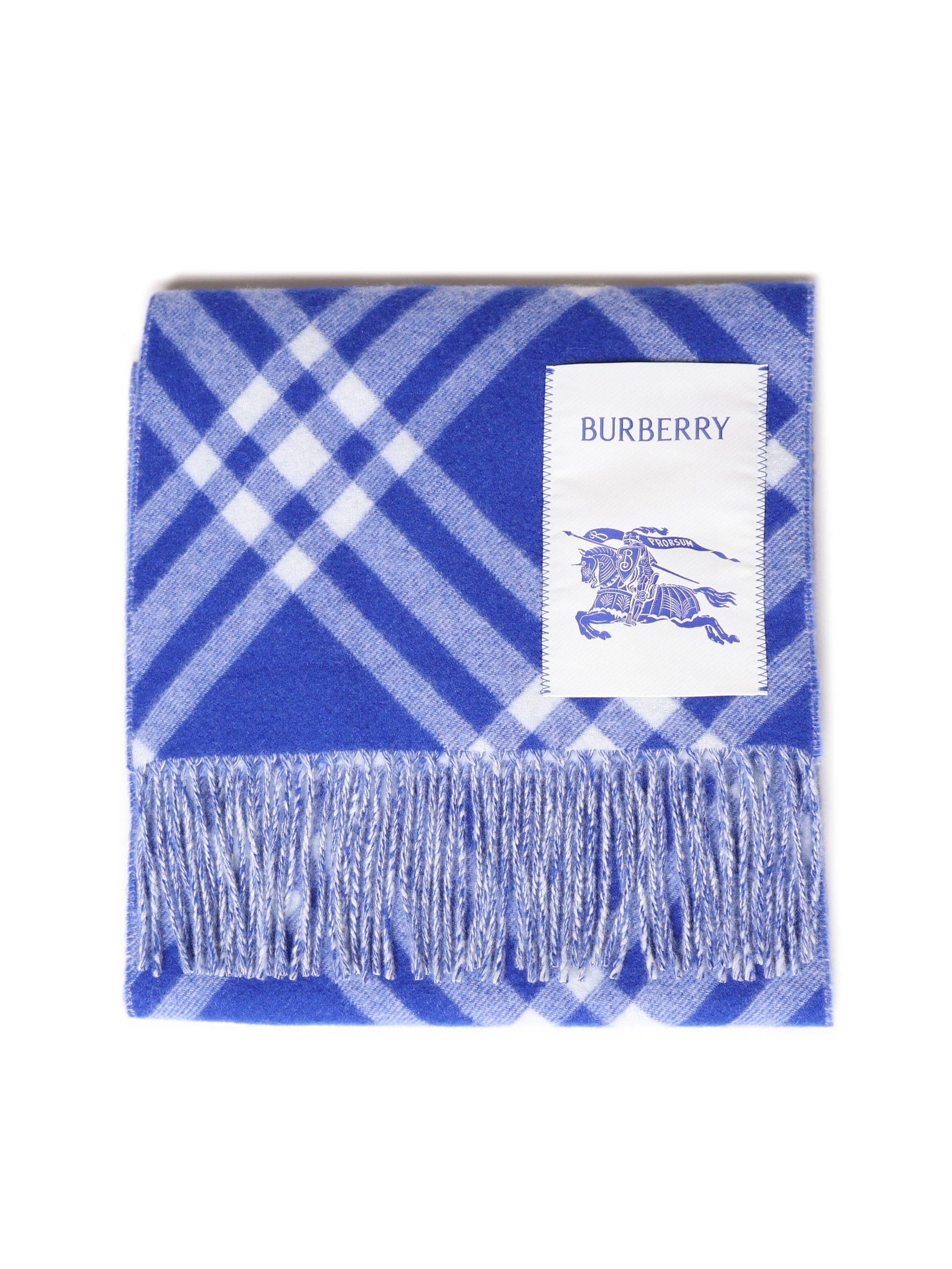 Оригінальна Sciarpa In Cashmere Vintage Check Burberry – боковий вид