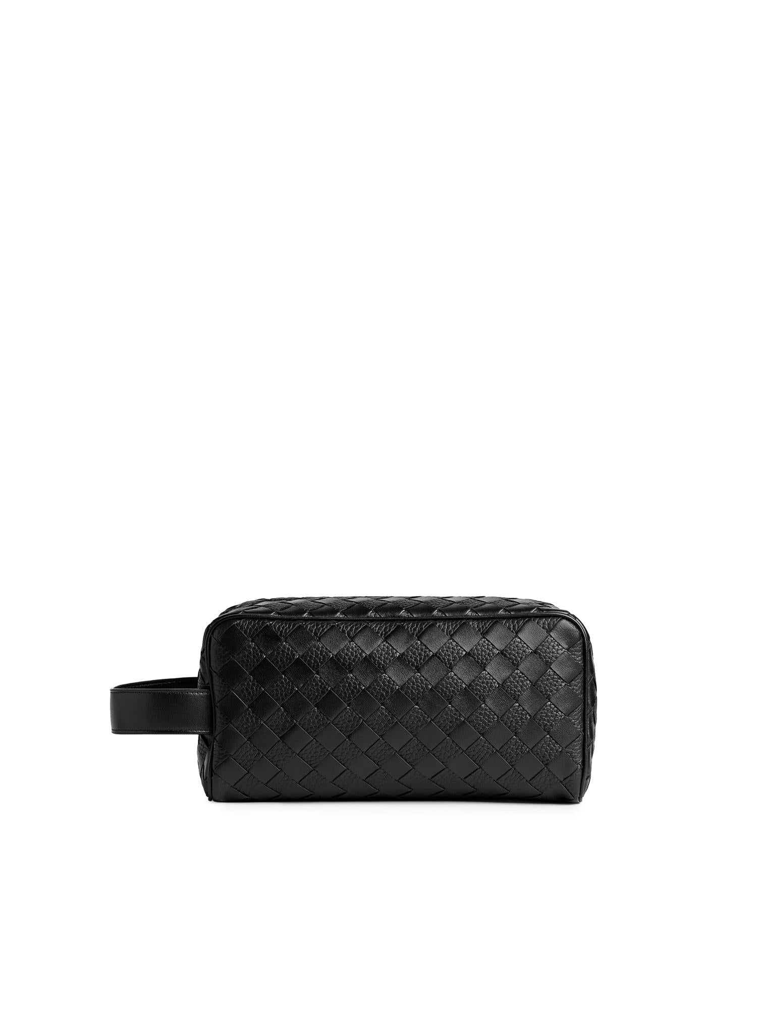 Pochette Da Viaggio Intrecciato Bottega veneta – Гарантія оригінальності – боковий вид