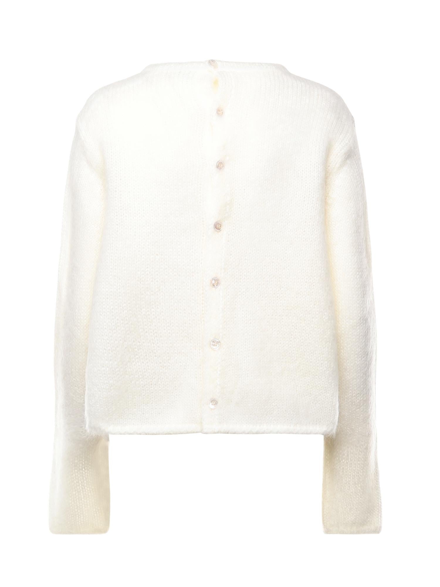 Cardigan Cropped In Misto Mohair Loewe – Гарантія оригінальності – детальний вид