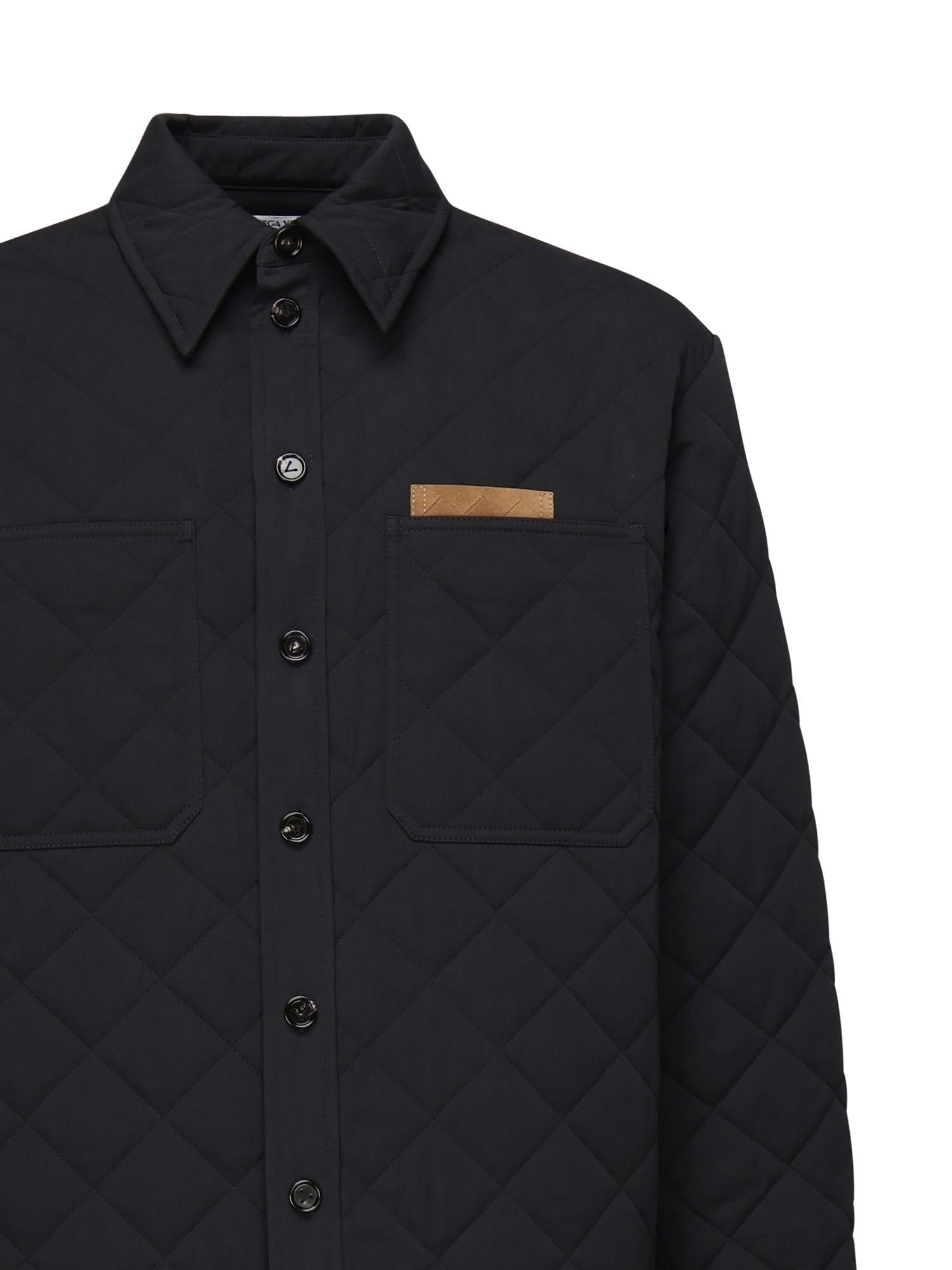 Overshirt Trapuntata In Cotone Bottega veneta оригінал – Купити в Україні – вид ззаду