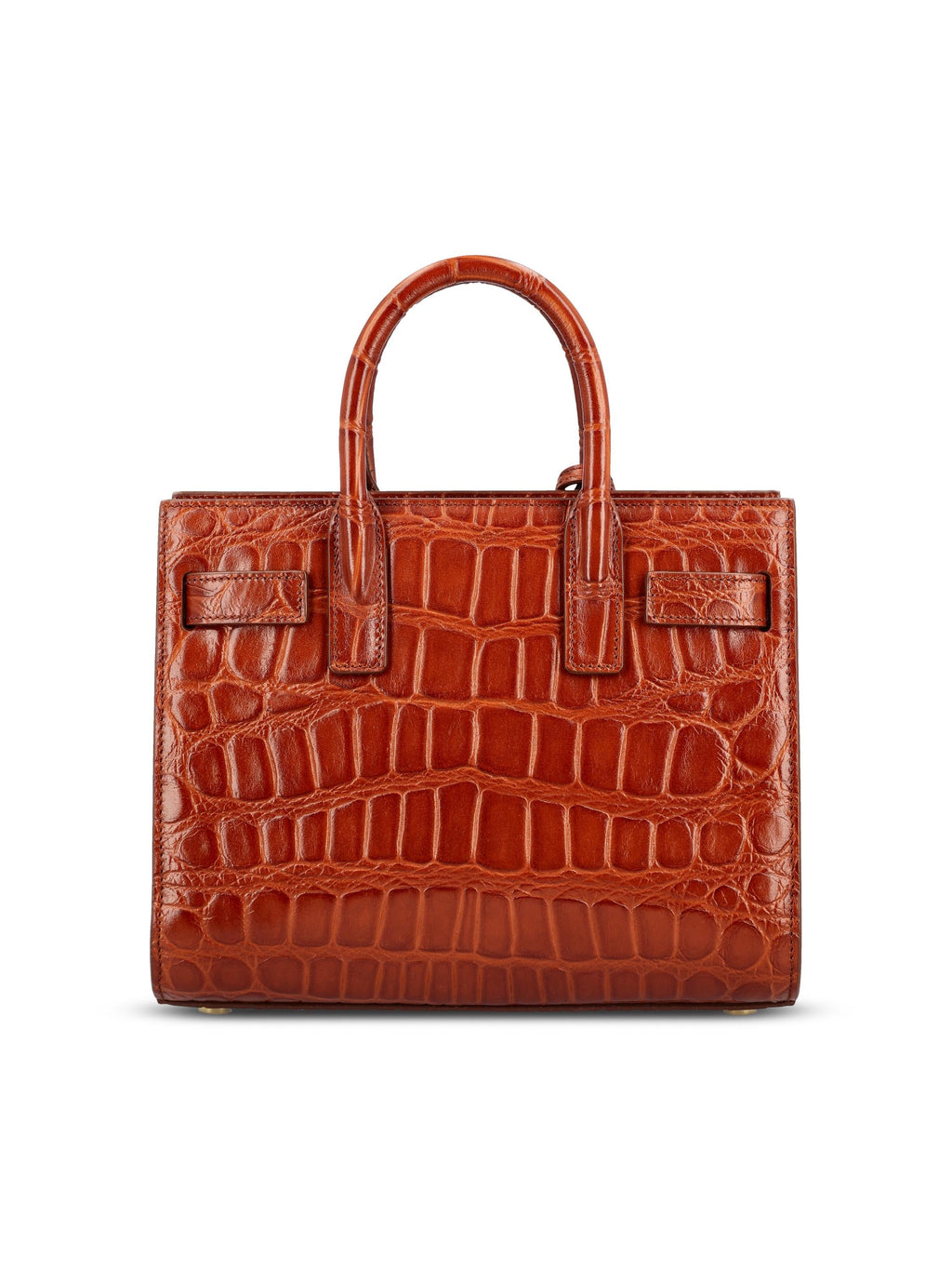Leather Handbag Made From Calfskin. Saint laurent – Гарантія оригінальності – вид ззаду