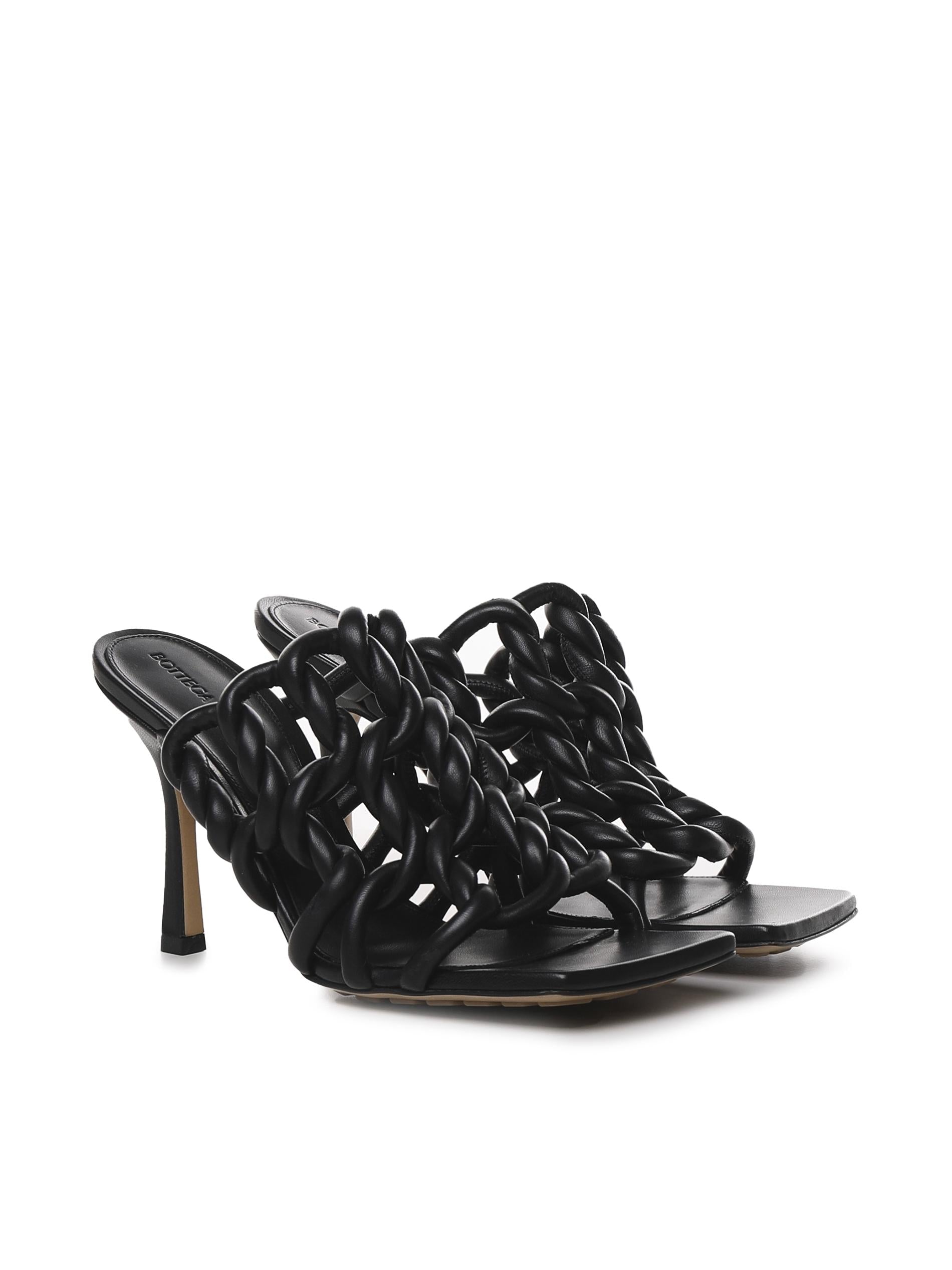 Оригінальна Mule Stretch Bottega veneta – вид ззаду