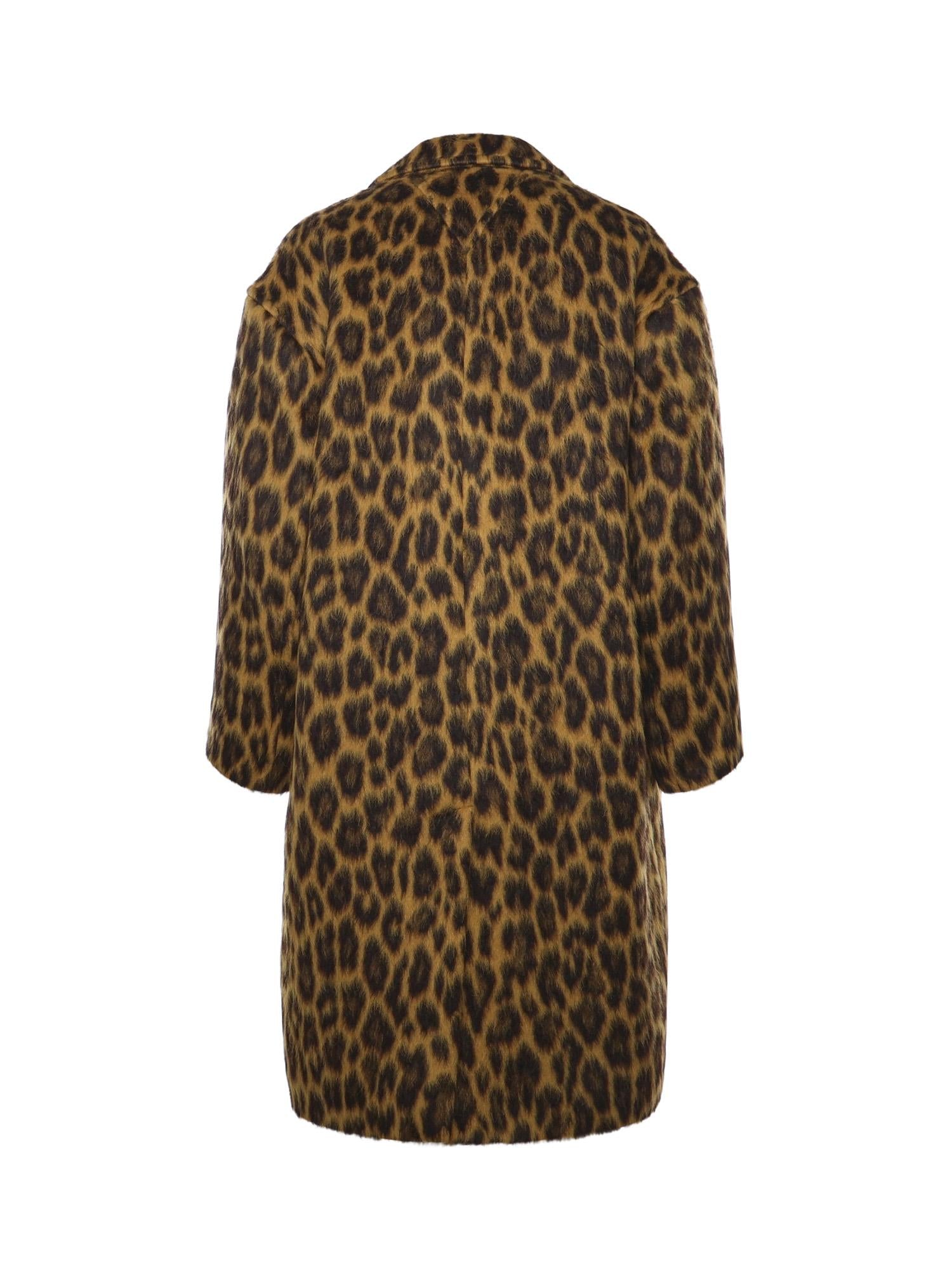 Cappotto Animalier In Alpaca E Lana Bottega veneta оригінал – Купити в Україні – детальний вид