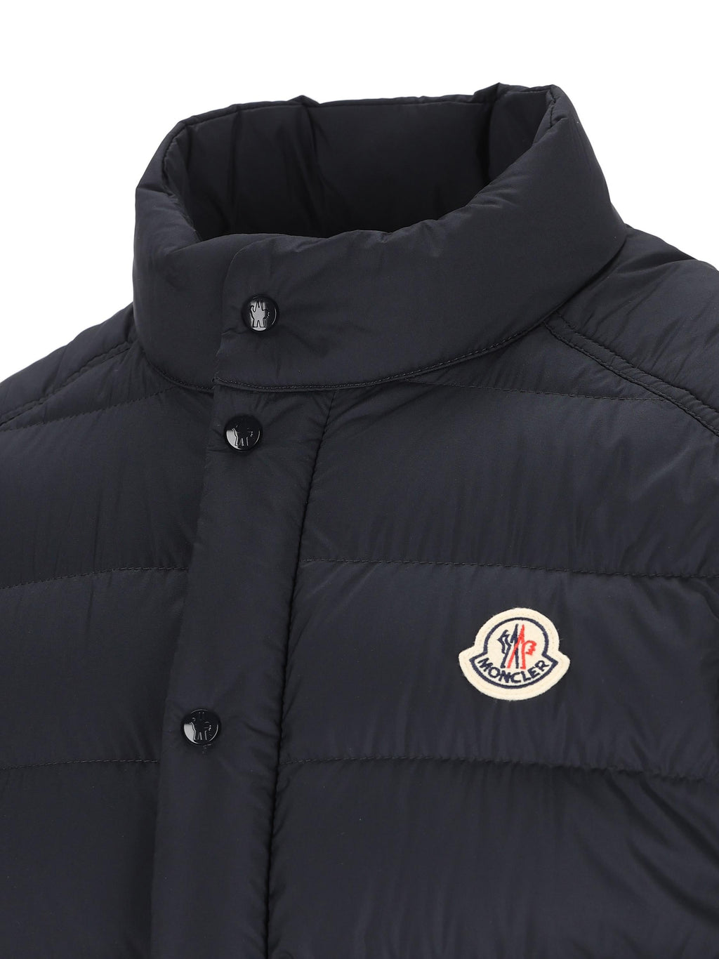 Оригінальна Puffer Vest In Down Barthe Moncler – детальний вид