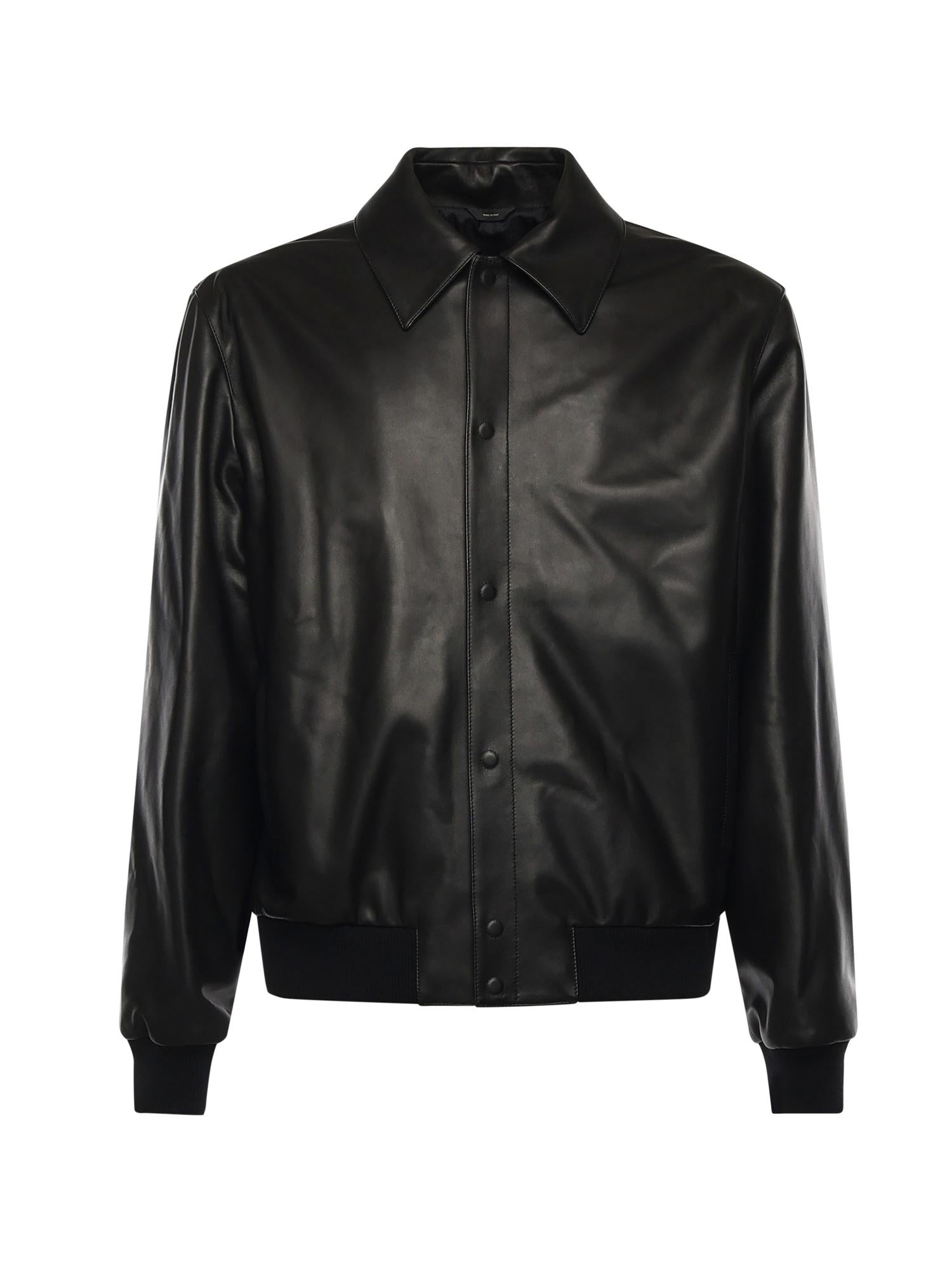 Blouson In Pelle Fendi – Гарантія оригінальності – боковий вид