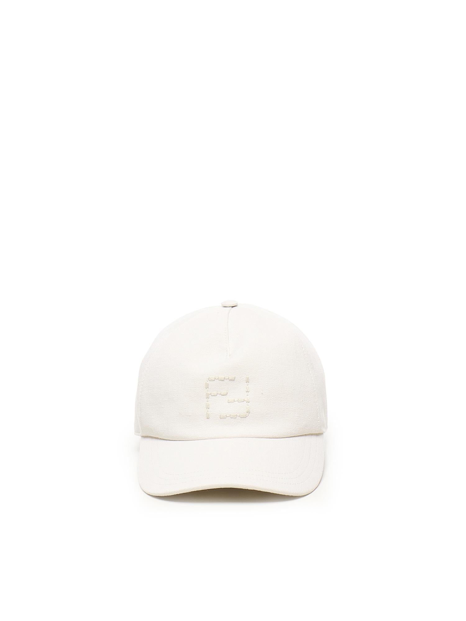 Cappello Da Baseball In Canvas Fendi – Гарантія оригінальності – боковий вид