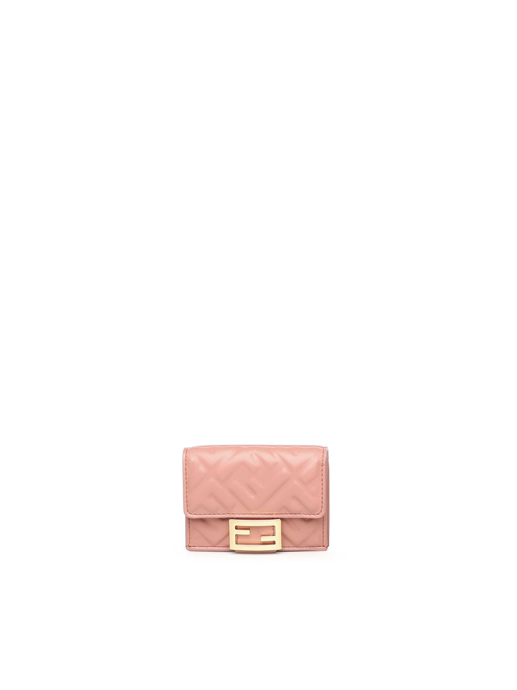 Оригінальна Portafoglio Tri-Fold Baguette In Nappa Fendi – боковий вид