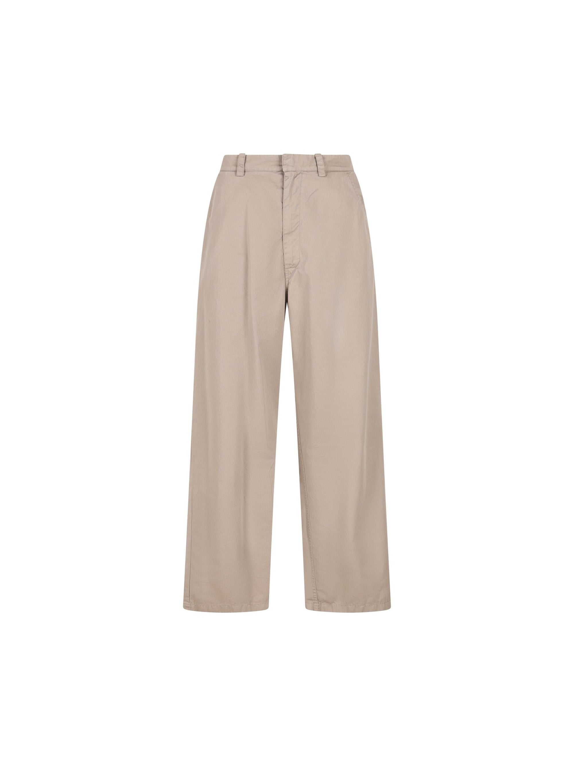 Pantaloni Workwear In Twill DI Cotone Balenciaga – Гарантія оригінальності – боковий вид - BALENCIAGA