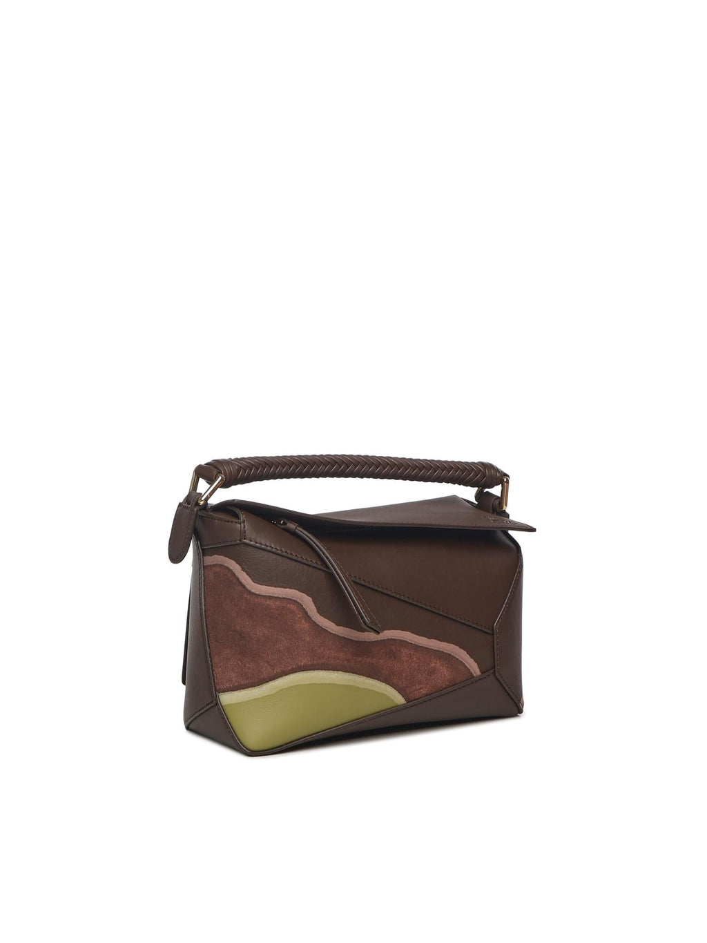 Borsa Puzzle Edge Landscape Piccola Loewe – Гарантія оригінальності – вид ззаду