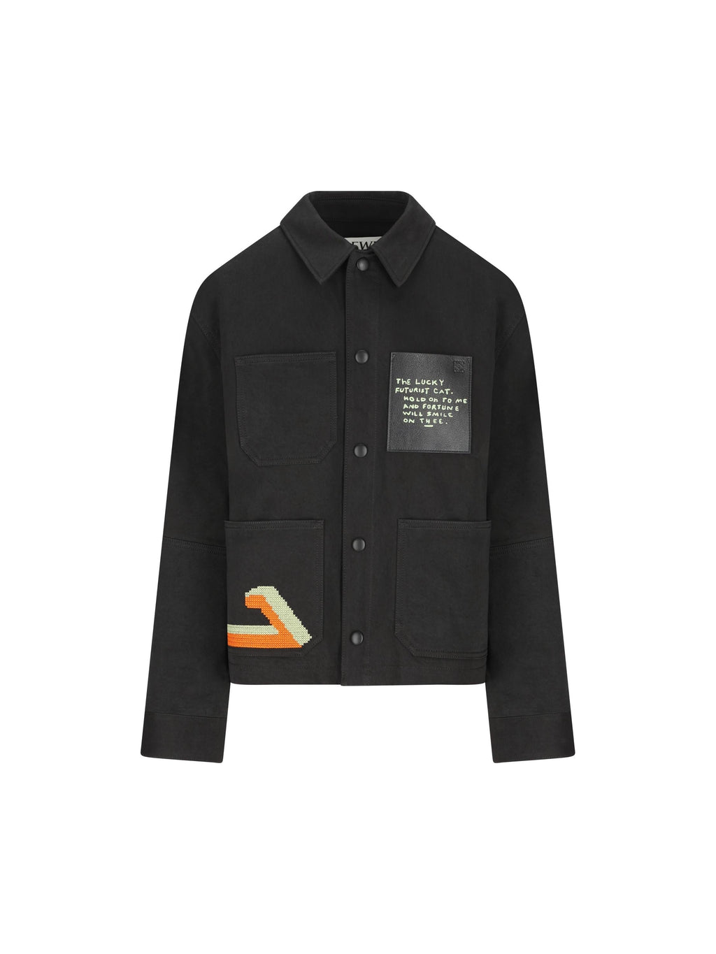 Cotton Jacket Loewe – Гарантія оригінальності – боковий вид