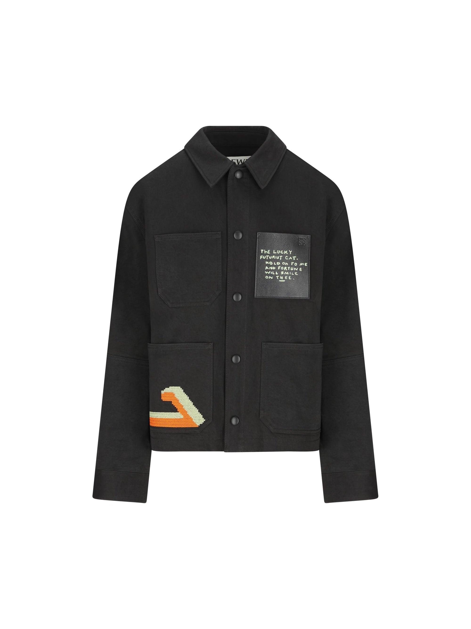 Cotton Jacket Loewe – Гарантія оригінальності – боковий вид