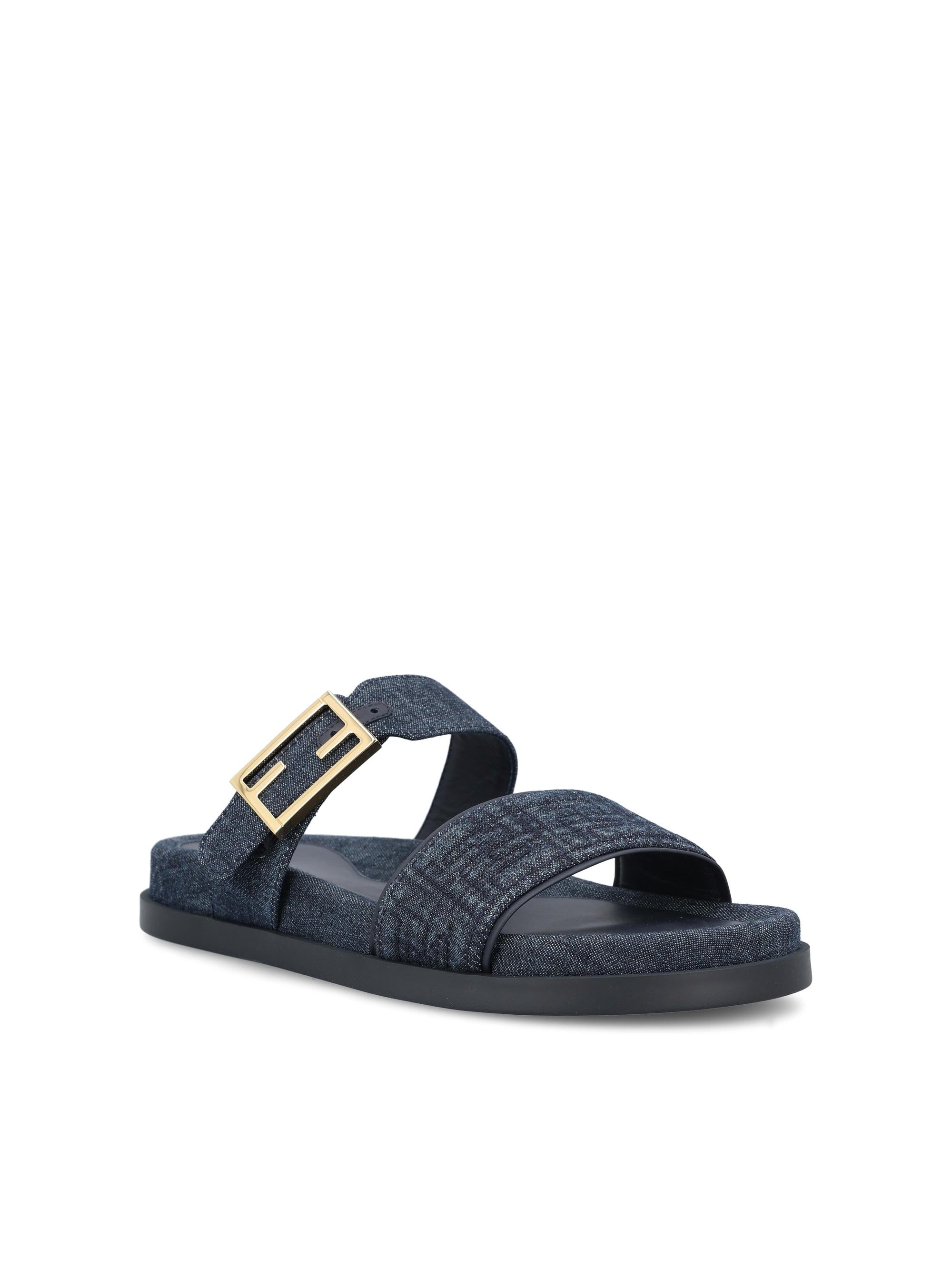 Slide Fendi Feel In Fabric Fendi оригінал – Купити в Україні – вид ззаду