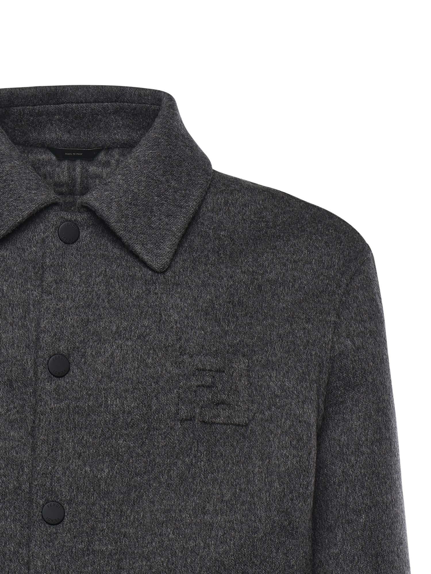 Blouson In Lana Fendi – Гарантія оригінальності – вид ззаду
