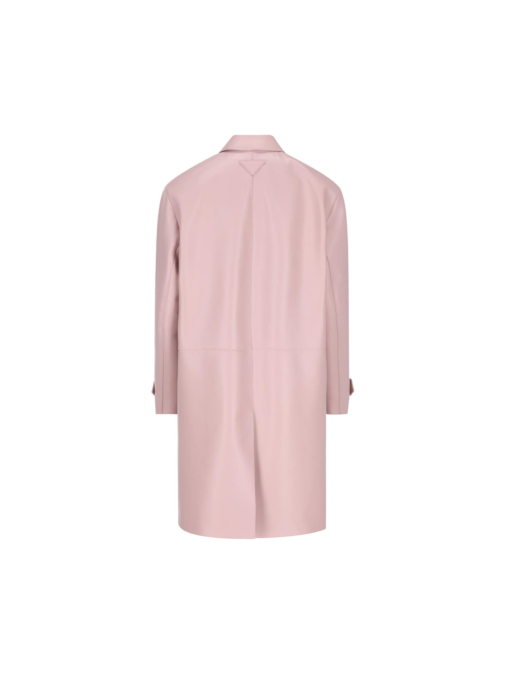Оригінальна Nappa Leather Coat Prada – вид ззаду