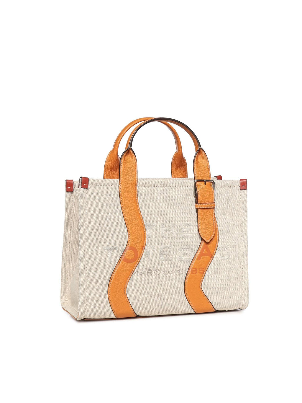 Borsa Tote The Wavy In Canvas Marc jacobs – Гарантія оригінальності – вид ззаду