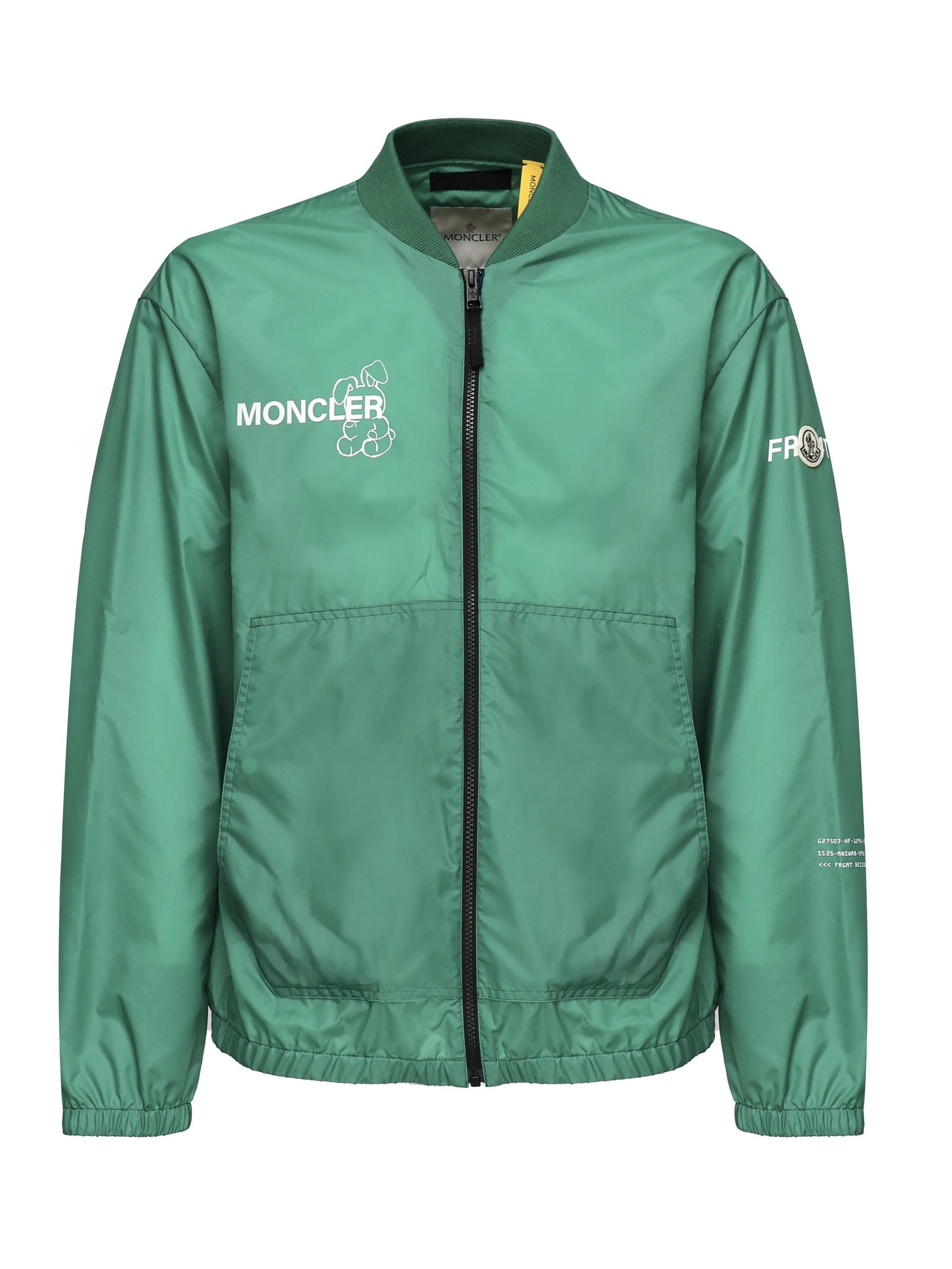 Bomber Con Cappuccio Ostria Moncler X Frgmt Moncler оригінал – Купити в Україні – боковий вид