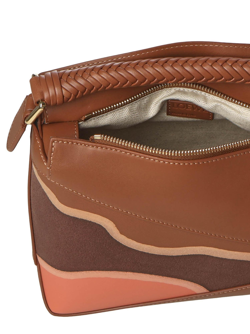 Borsa Puzzle Edge Landscape Piccola Loewe – Гарантія оригінальності – збільшений вид