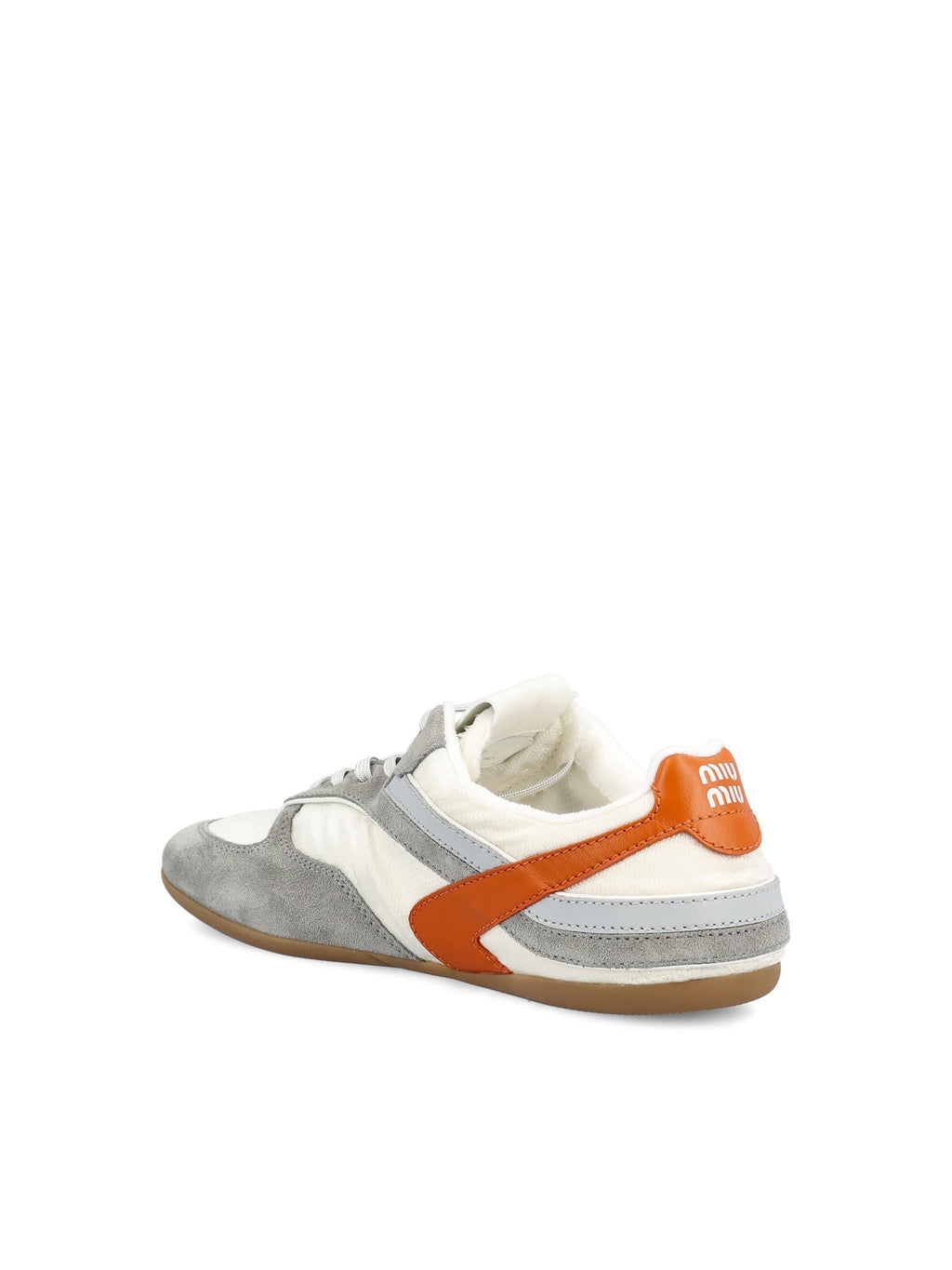 Оригінальна Gymnasium Sneakers In Fabric And Leather Miu miu – детальний вид