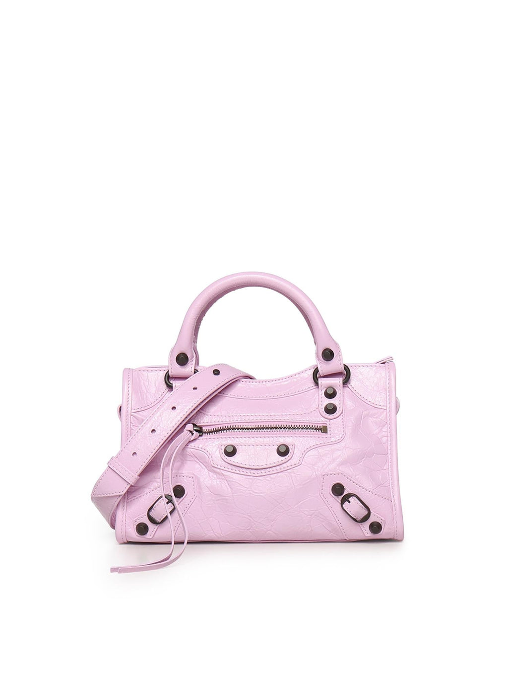 Borsa Le City Mini In Pelle DI Agnello Arena Balenciaga оригінал – Купити в Україні – боковий вид