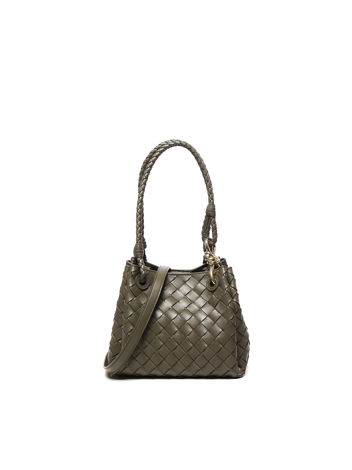Mini Bag Parachute Bottega veneta оригінал – Купити в Україні – боковий вид