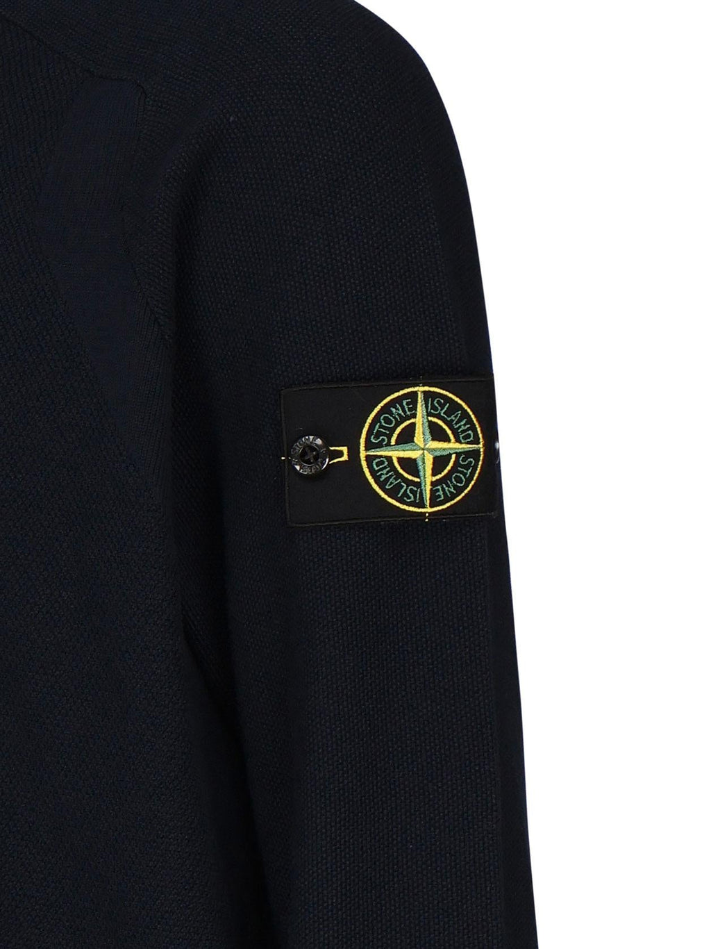 Maglione Girocollo Dal Taglio Ampio Con Dettagli A Coste Stone island – Гарантія оригінальності – вид ззаду