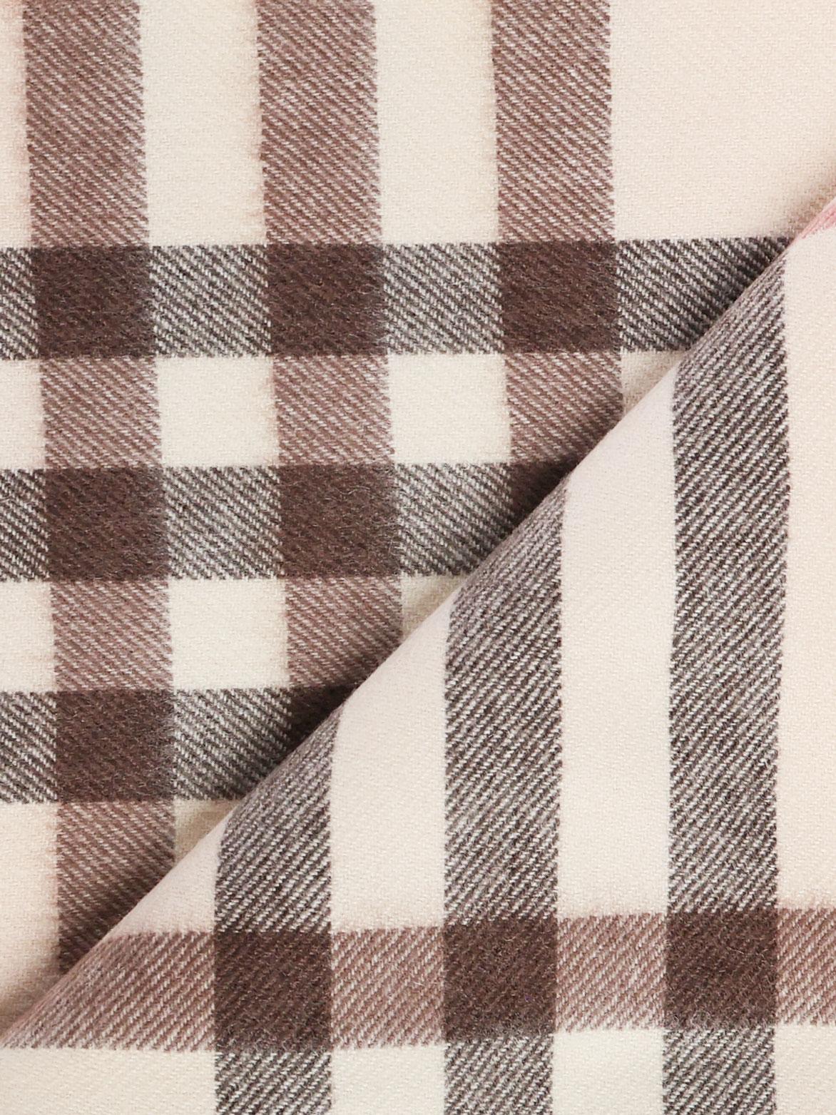 Sciarpa Ampia In Cashmere Check Burberry – Гарантія оригінальності – вид ззаду