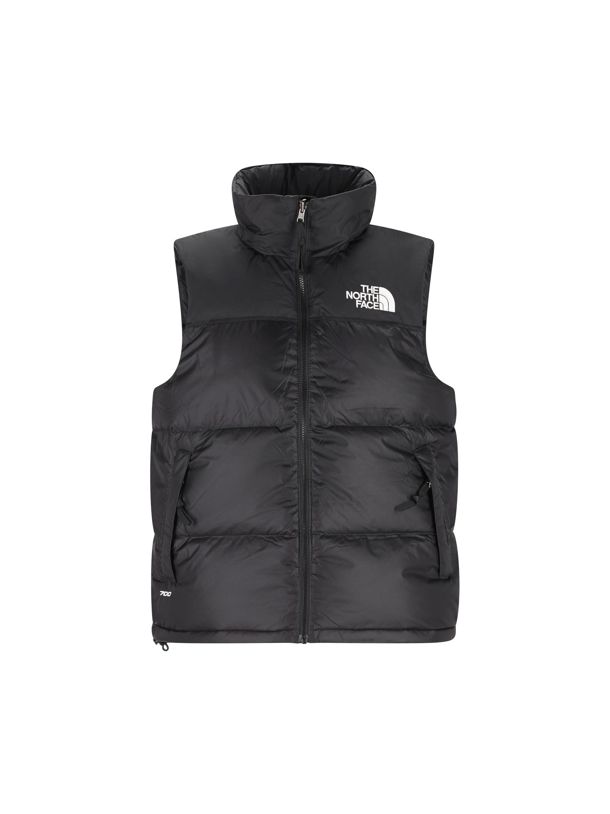 1996 Retro Nuptse Puffer Vest The north face оригінал – Купити в Україні – боковий вид