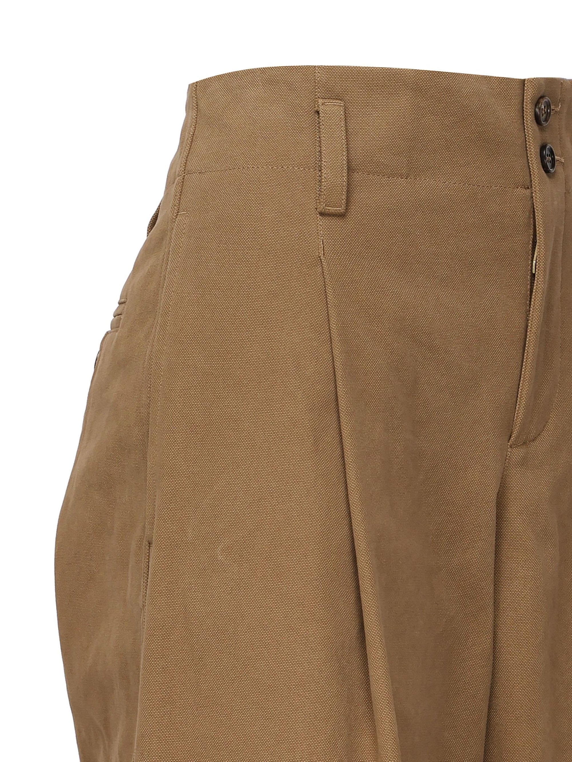 Оригінальна Pantaloni Svasati In Cotone Chloe – вид ззаду