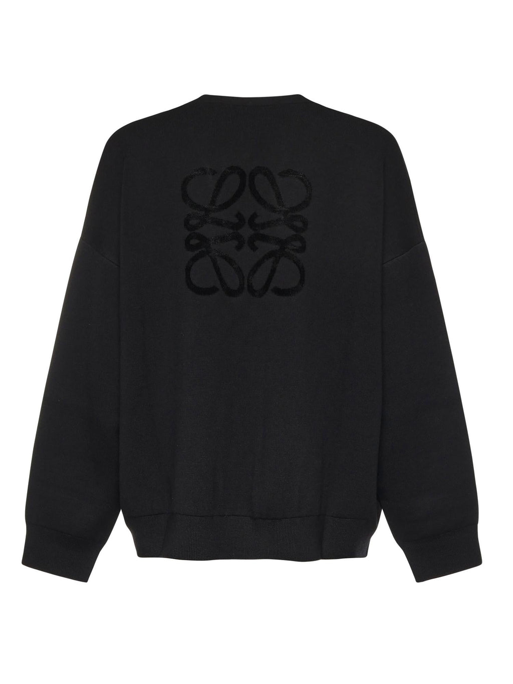 Cardigan In Misto Lana Loewe оригінал – Купити в Україні – вид ззаду