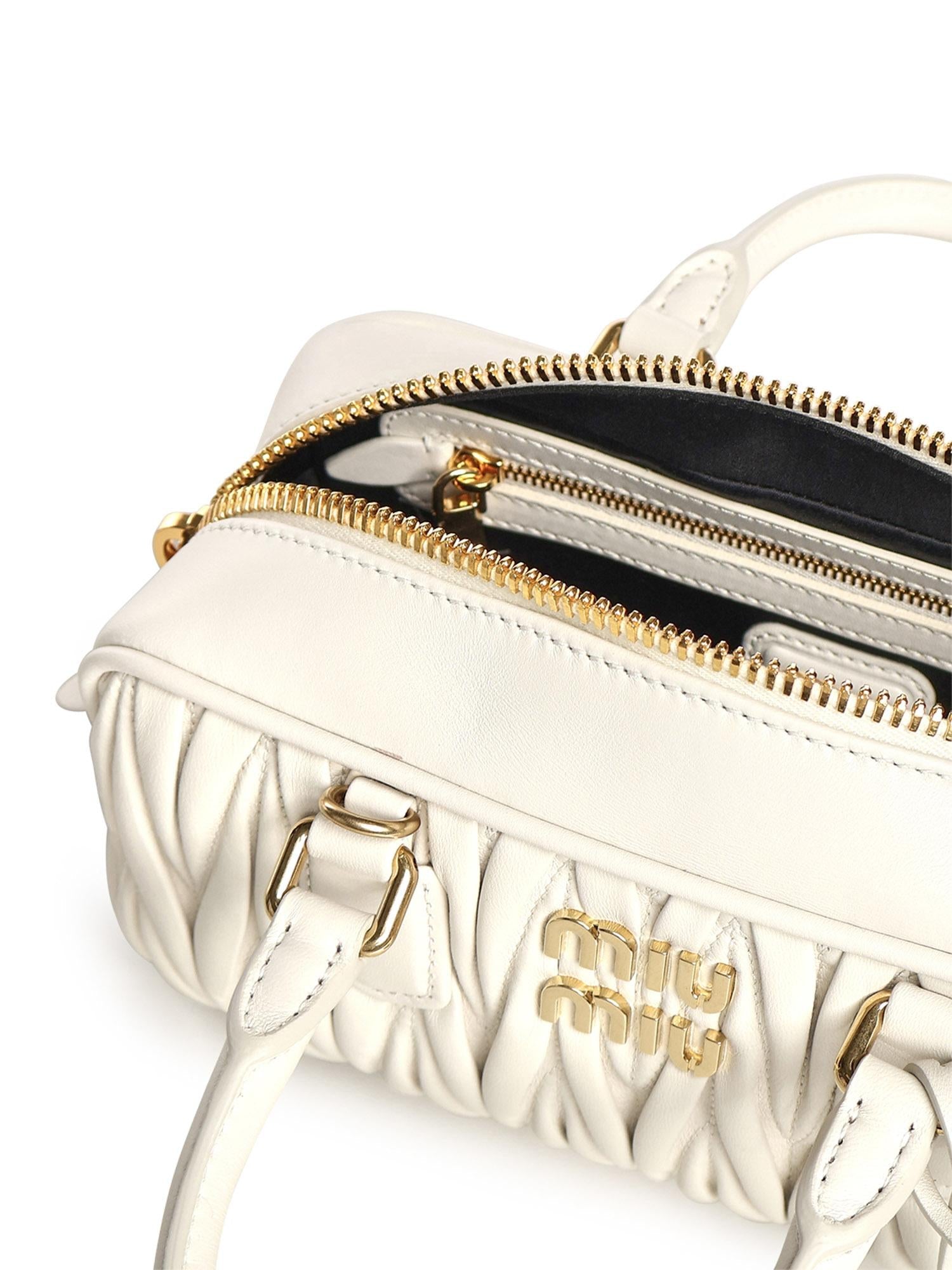 Оригінальна Borsa Arcadie In Nappa Matelassé Miu miu – збільшений вид