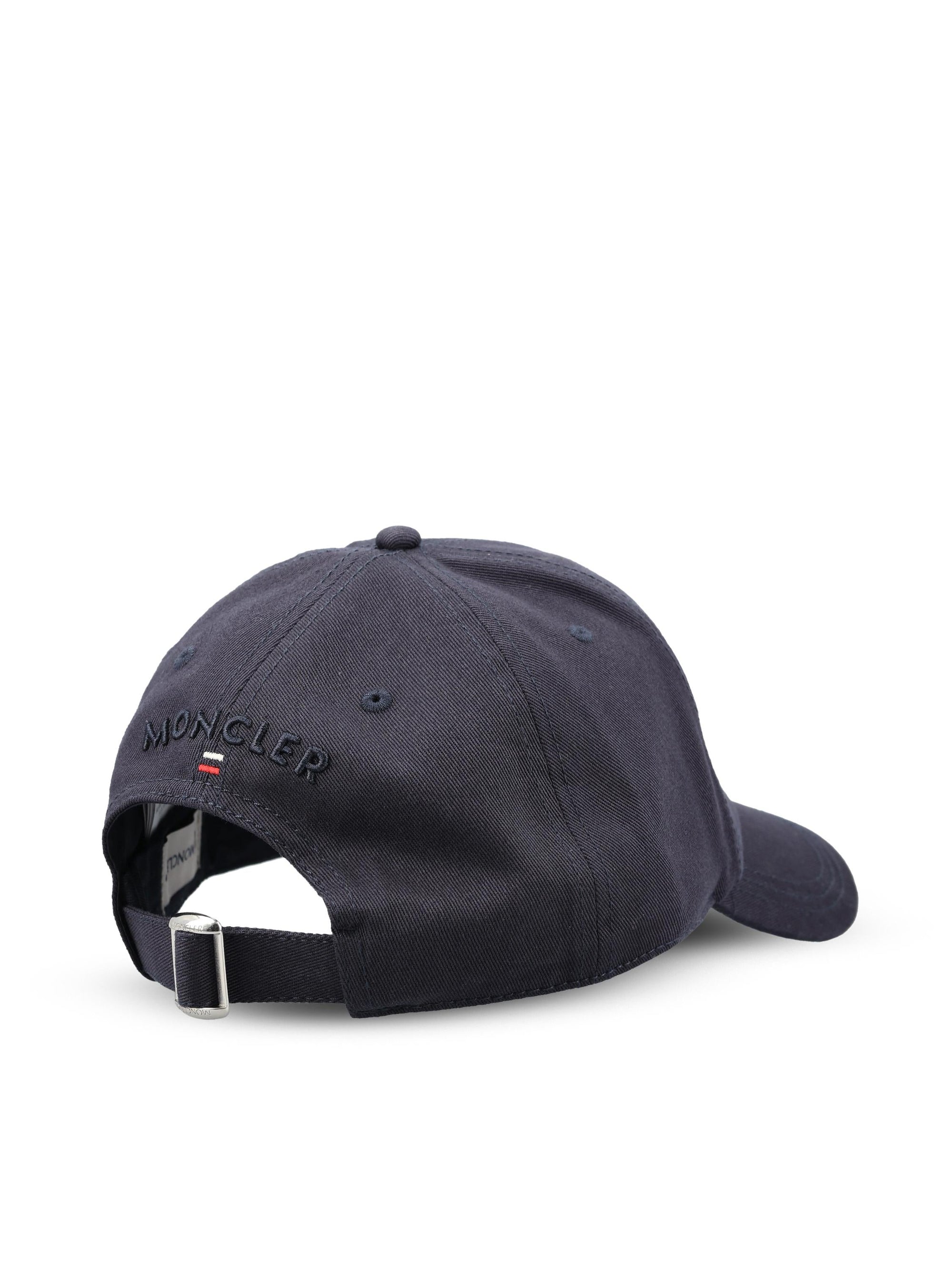 Cotton Baseball Cap Moncler – Гарантія оригінальності – детальний вид